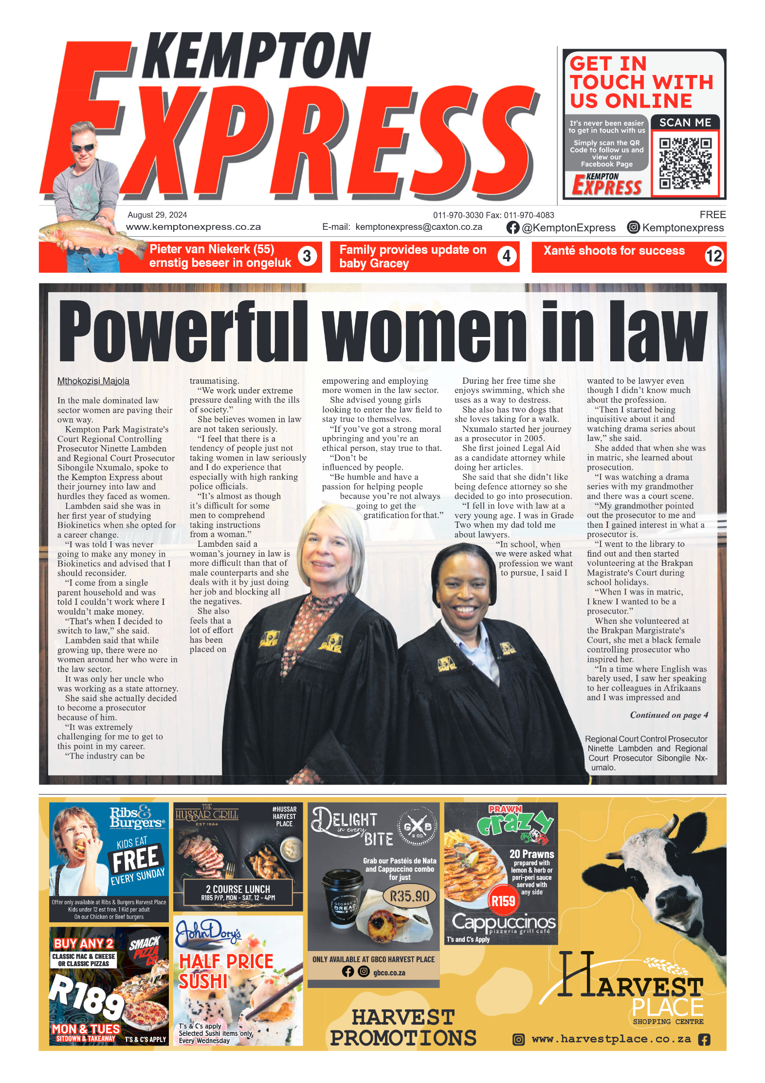 Kempton Express 29 August 2024 page 1