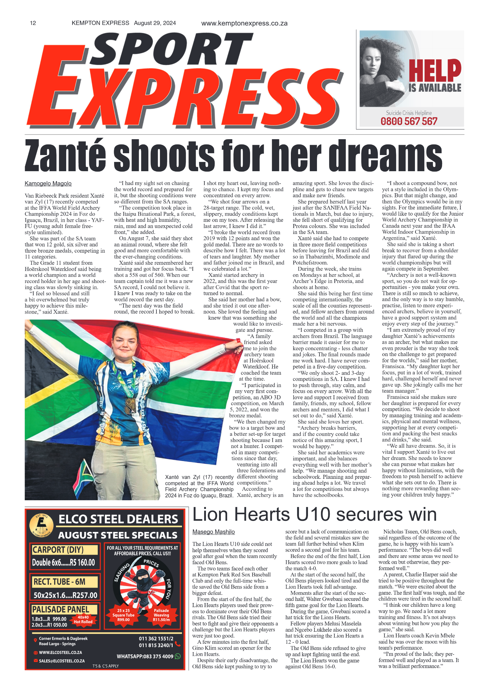 Kempton Express 29 August 2024 page 12