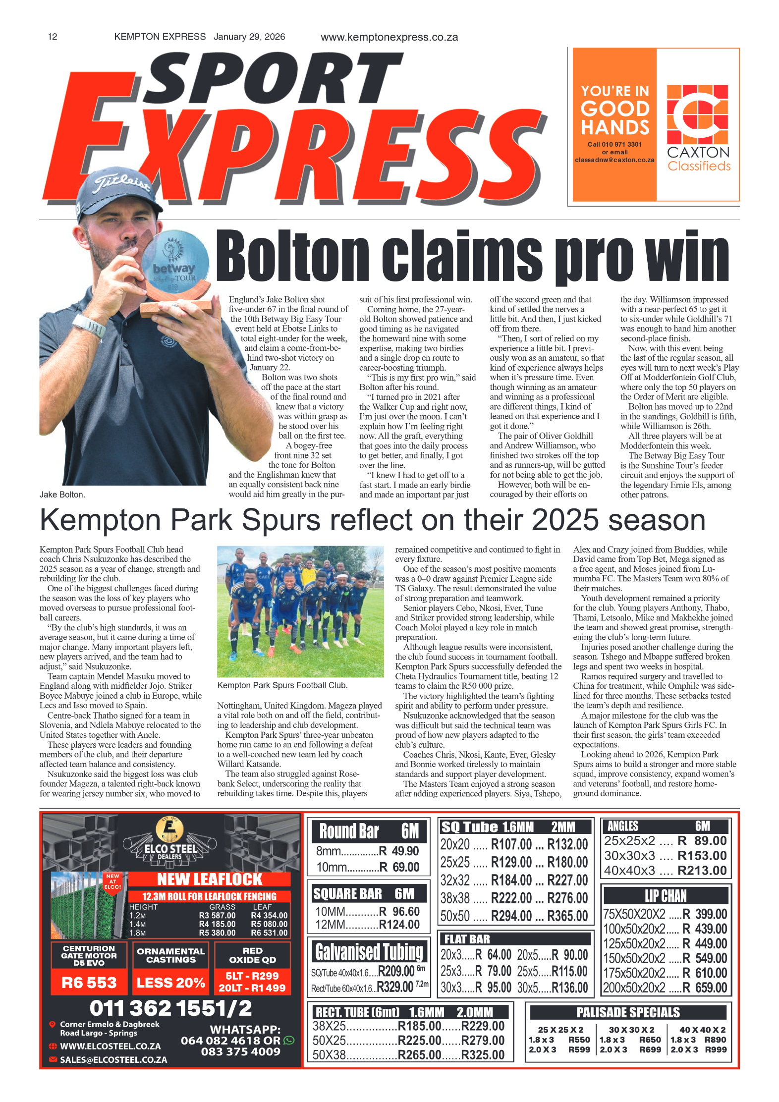 Kempton Express 29 January 2026 page 12