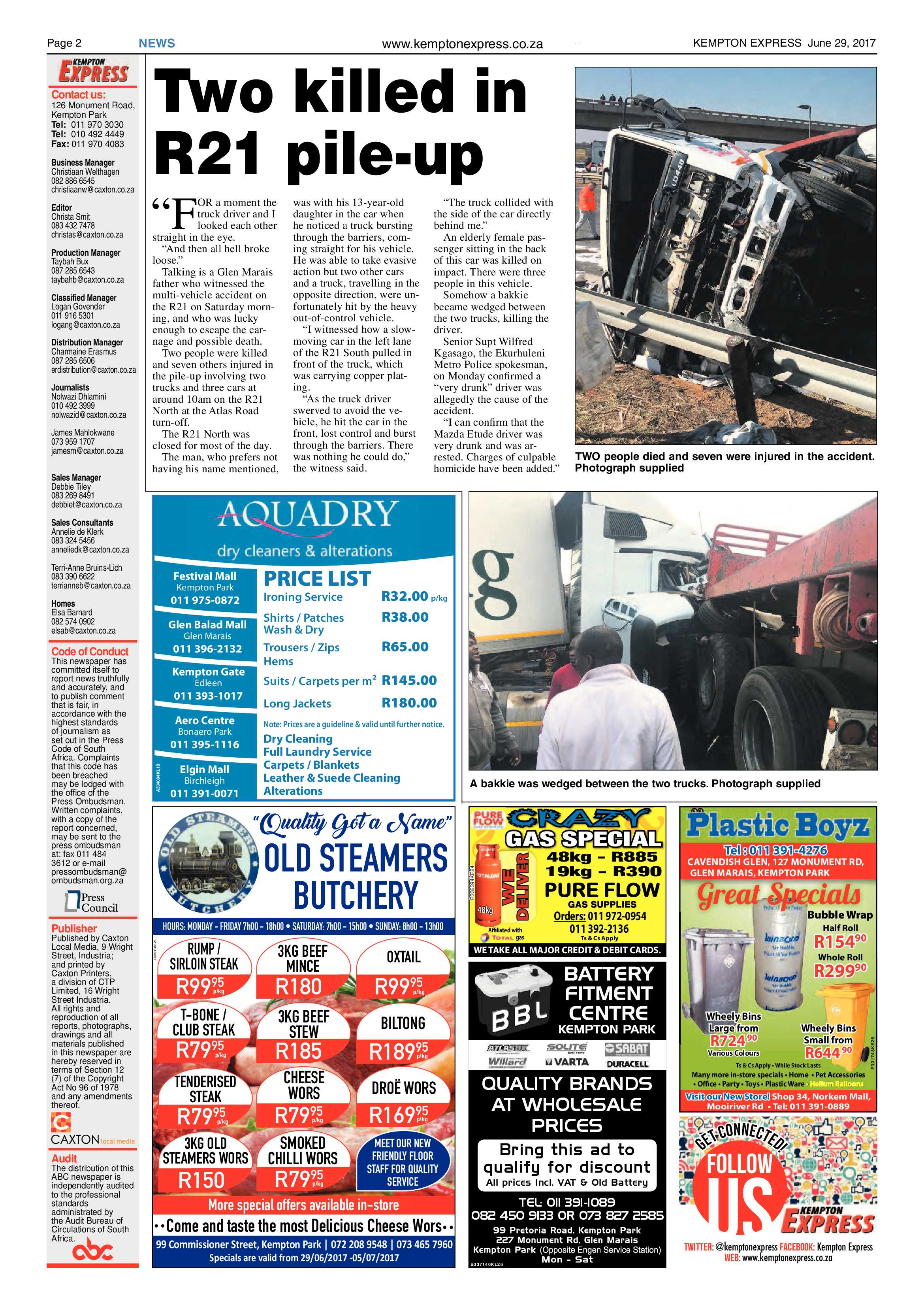 Kempton Express 29 June 2017 page 2