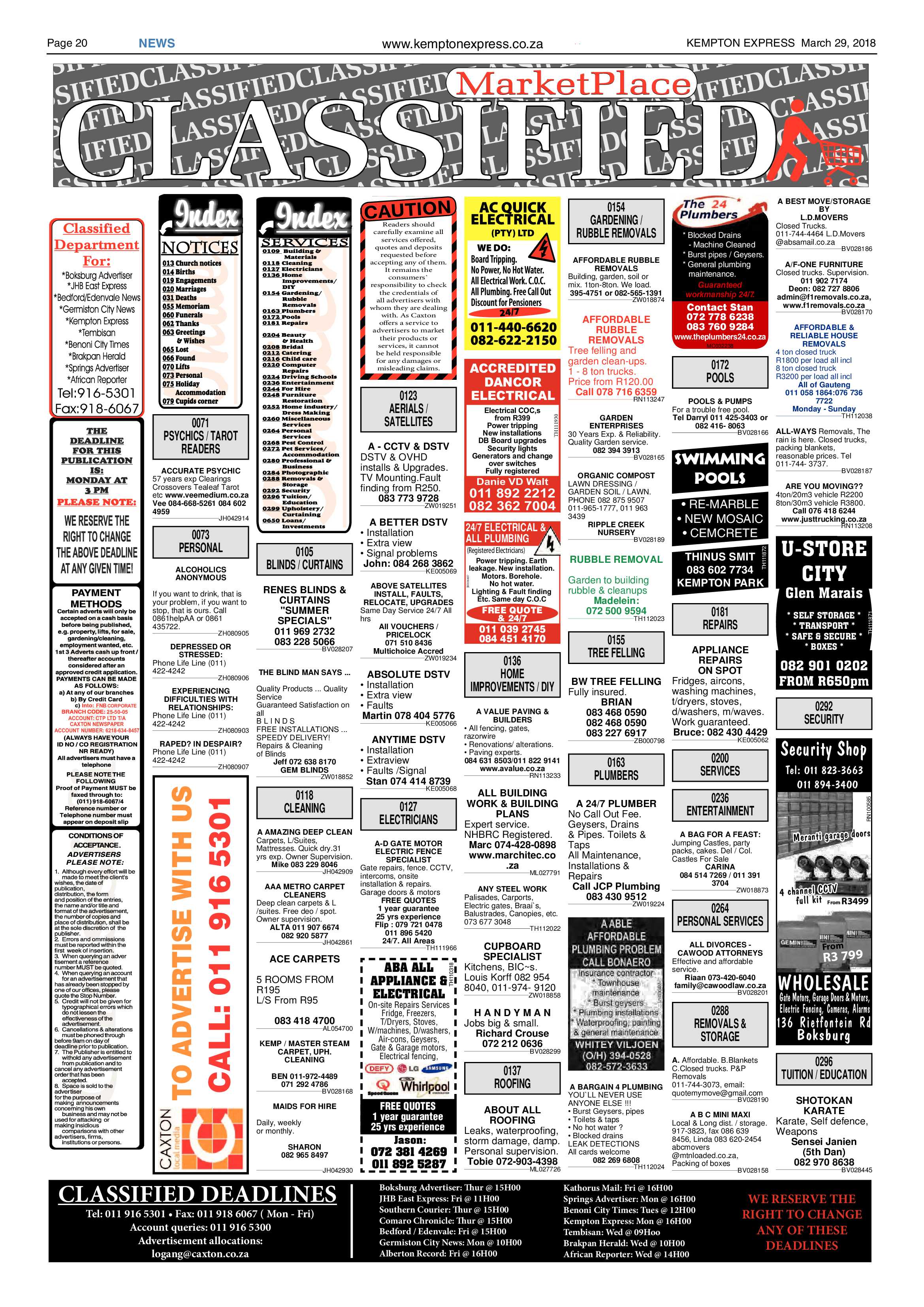 Kempton Express 29 March 2018 page 20