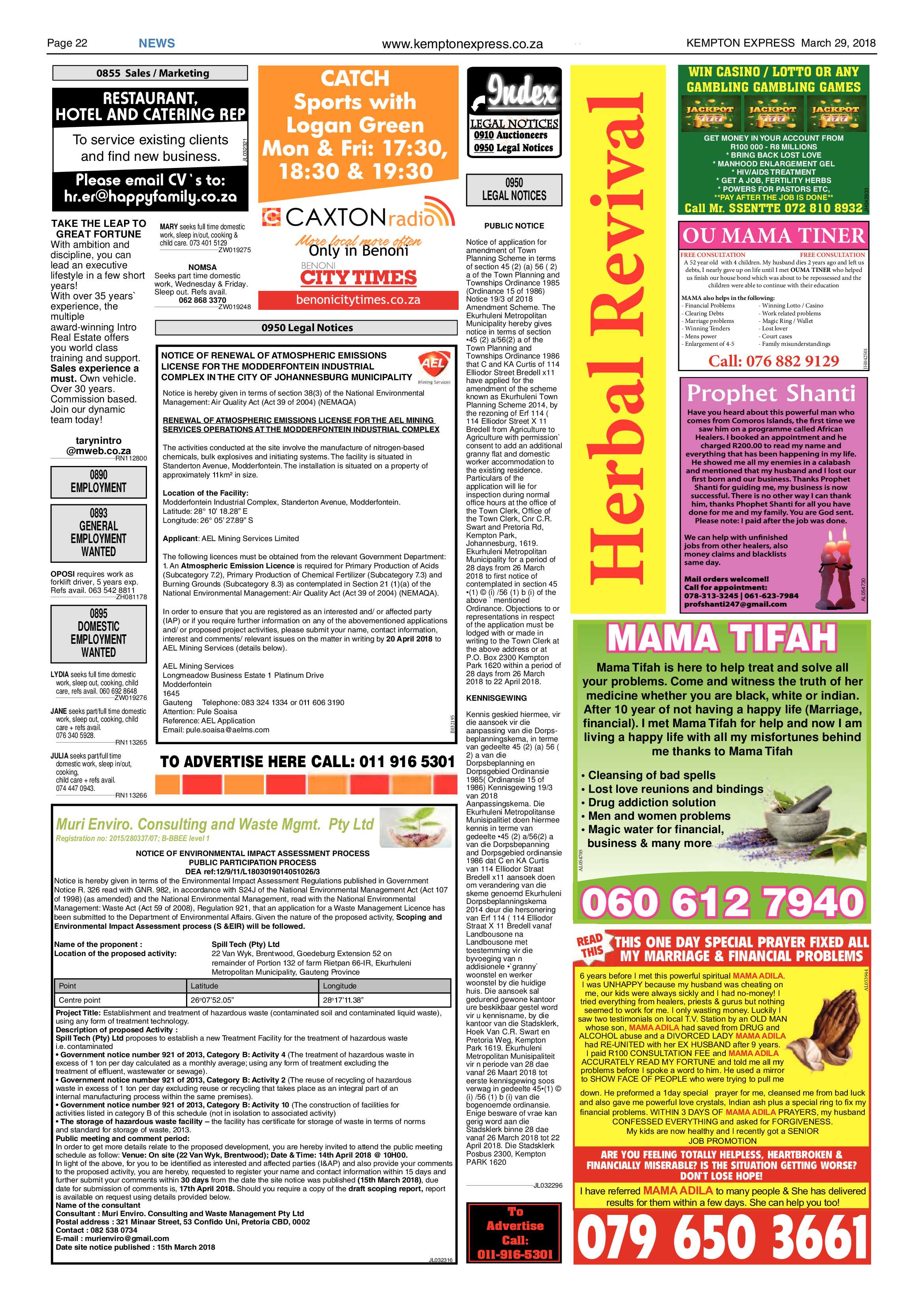 Kempton Express 29 March 2018 page 22