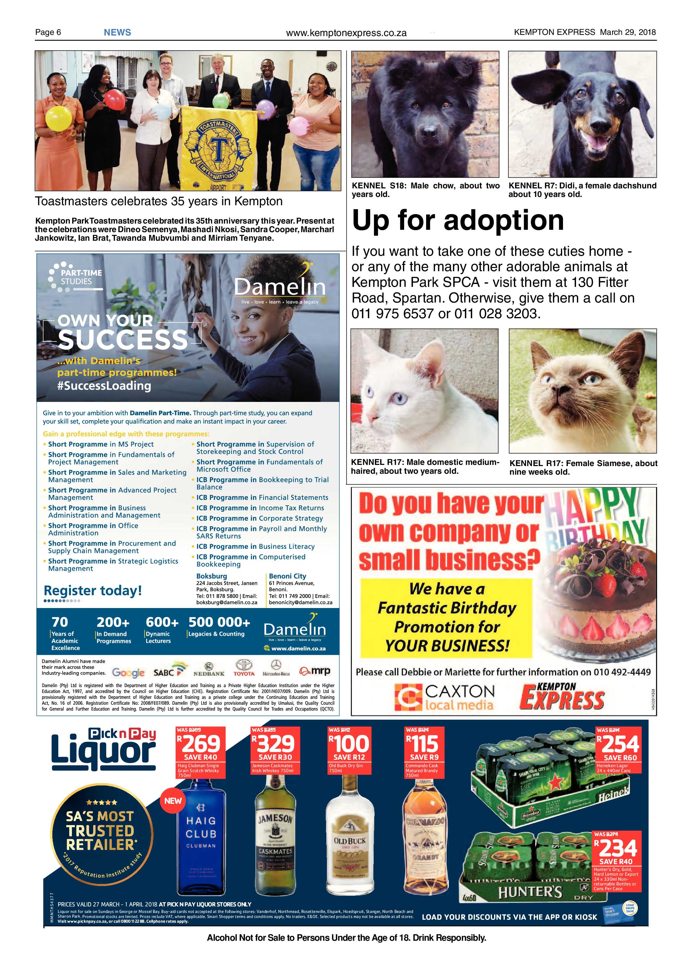Kempton Express 29 March 2018 page 6