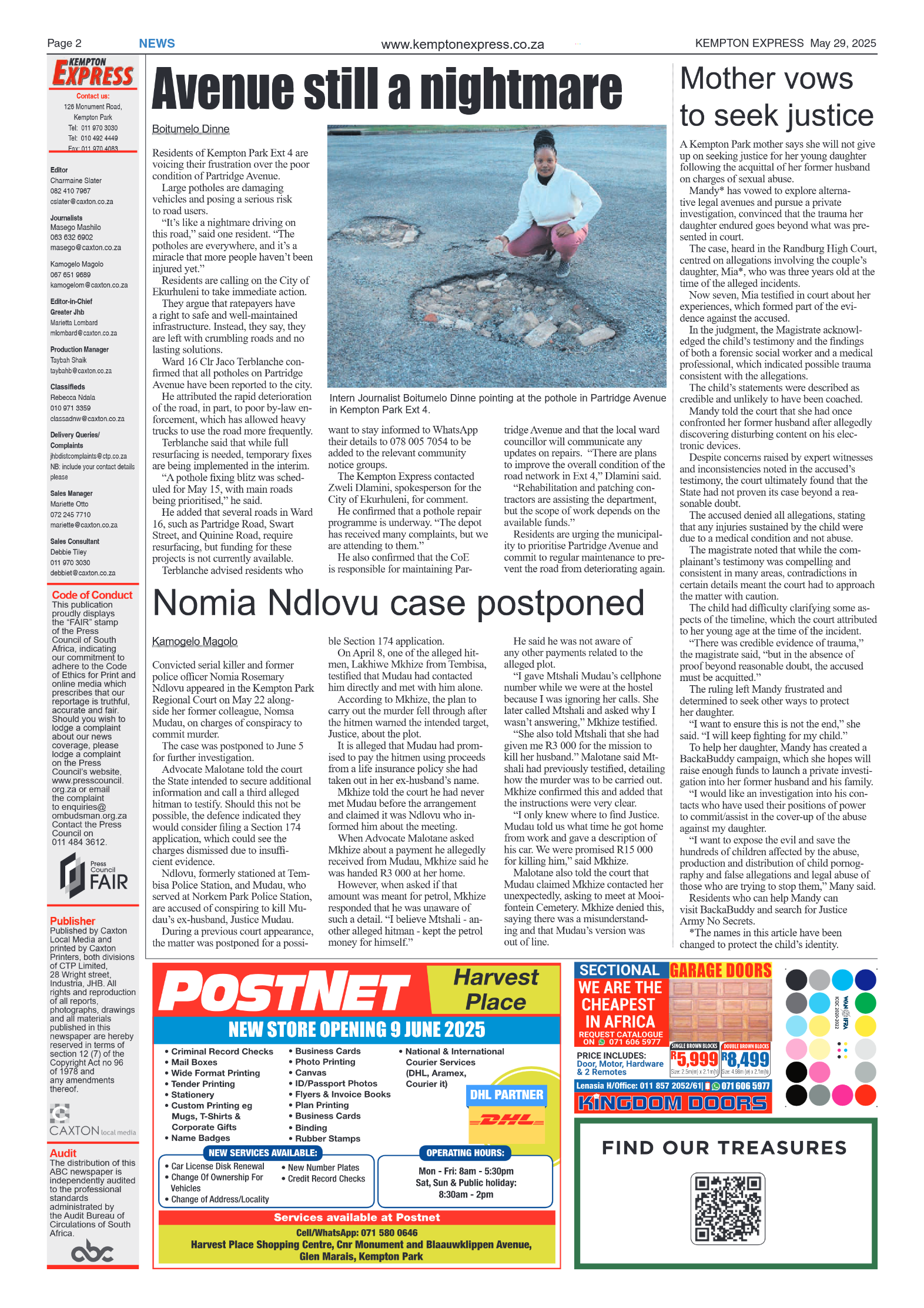 Kempton Express 29 May 2025 page 2