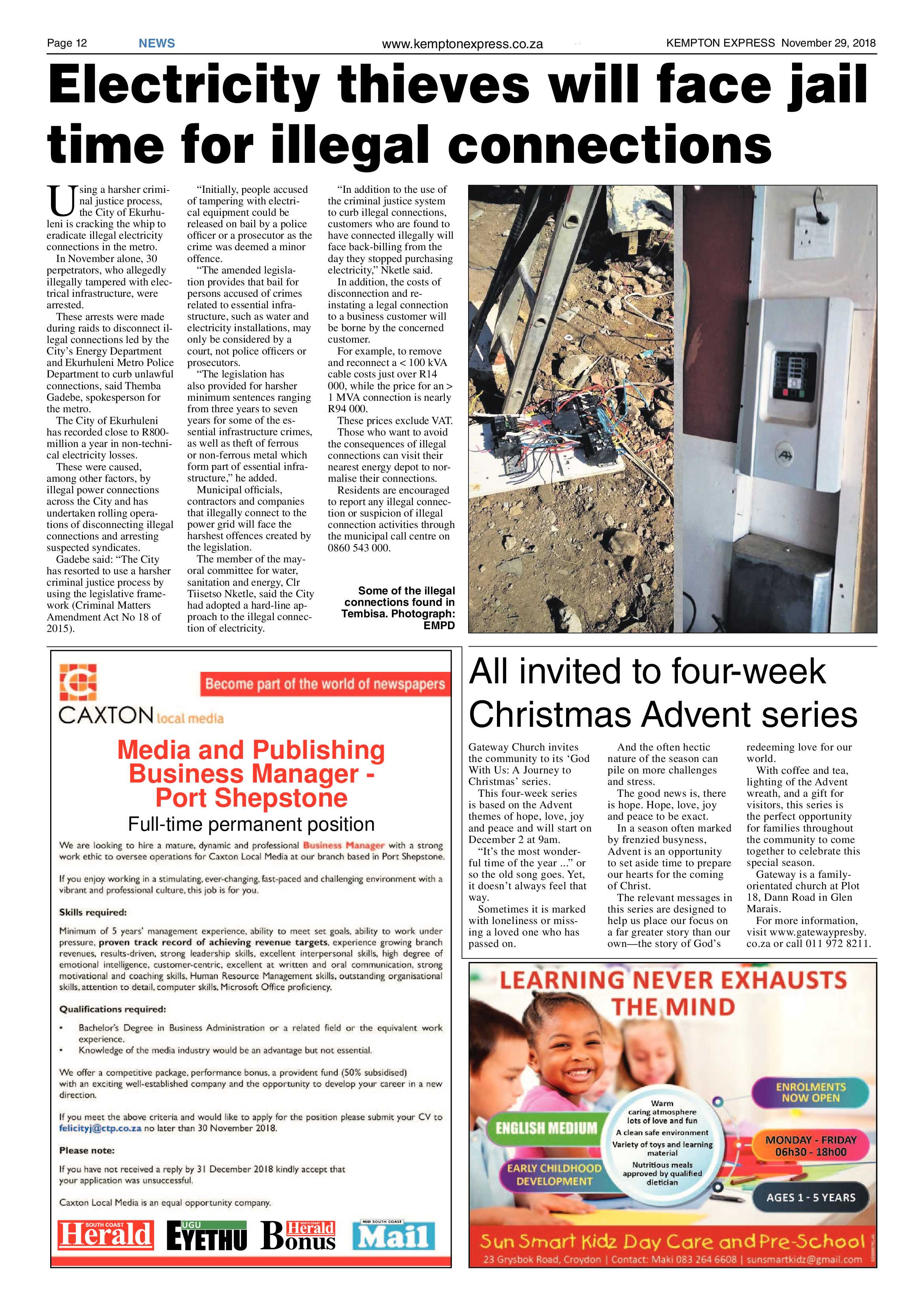 Kempton Express 29 Novemeber 2018 page 12