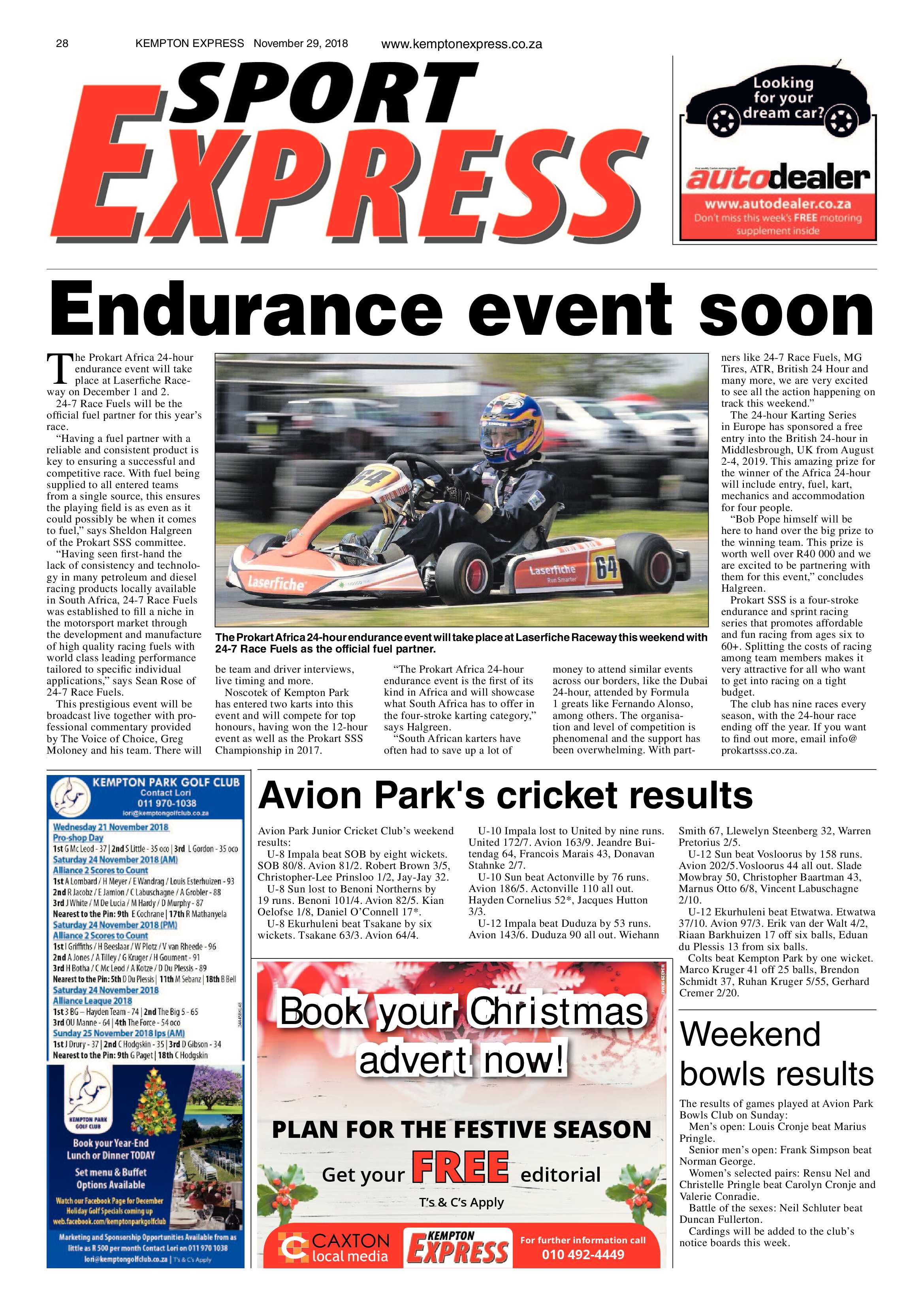 Kempton Express 29 Novemeber 2018 page 28