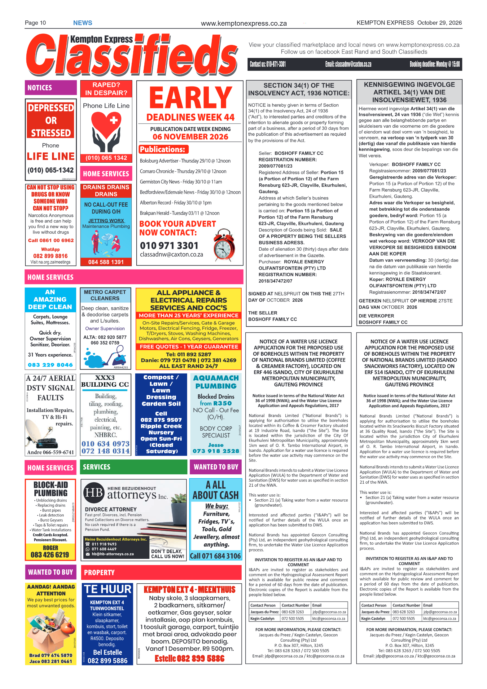 Kempton Express 29 October 2026 page 10