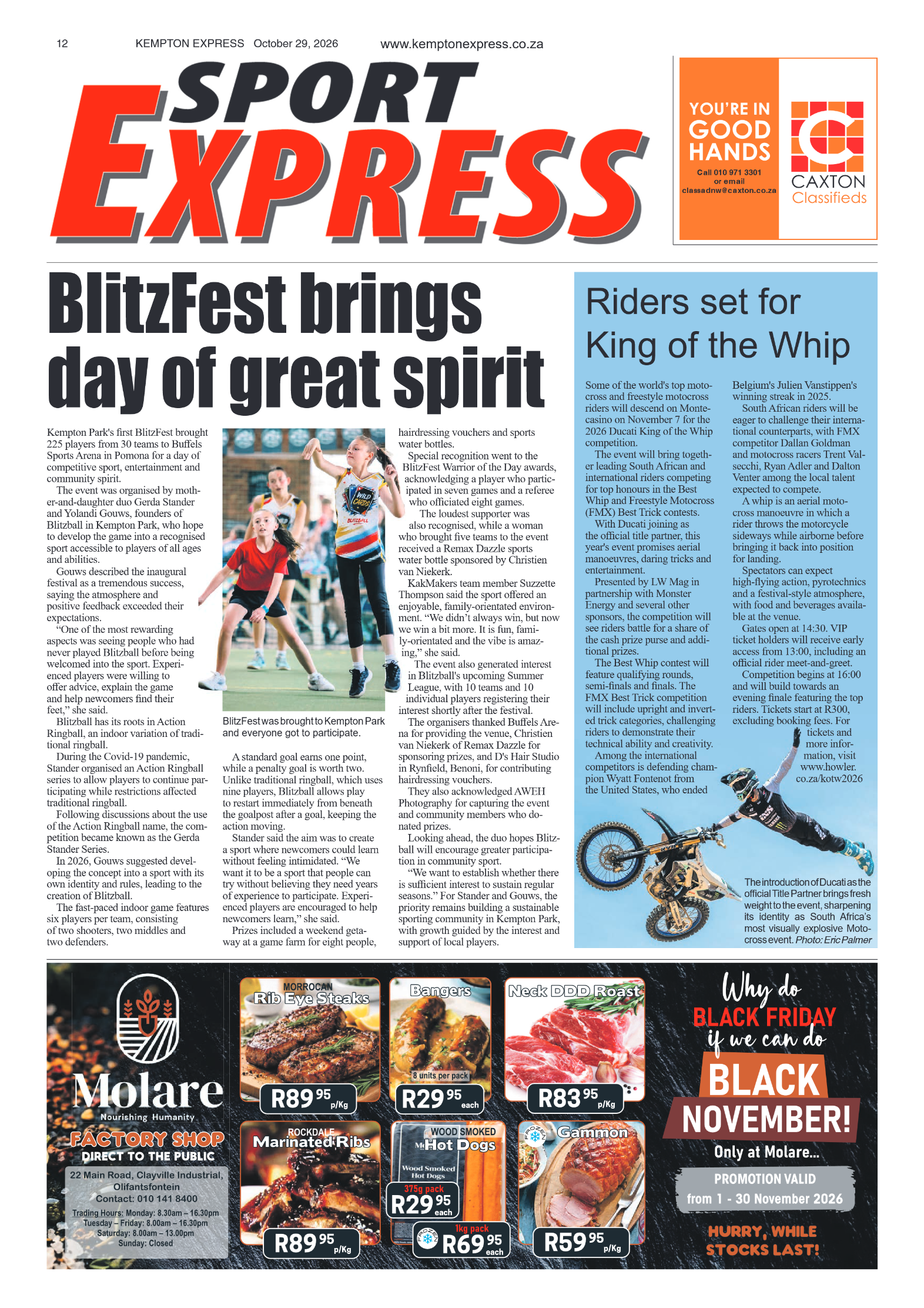 Kempton Express 29 October 2026 page 12