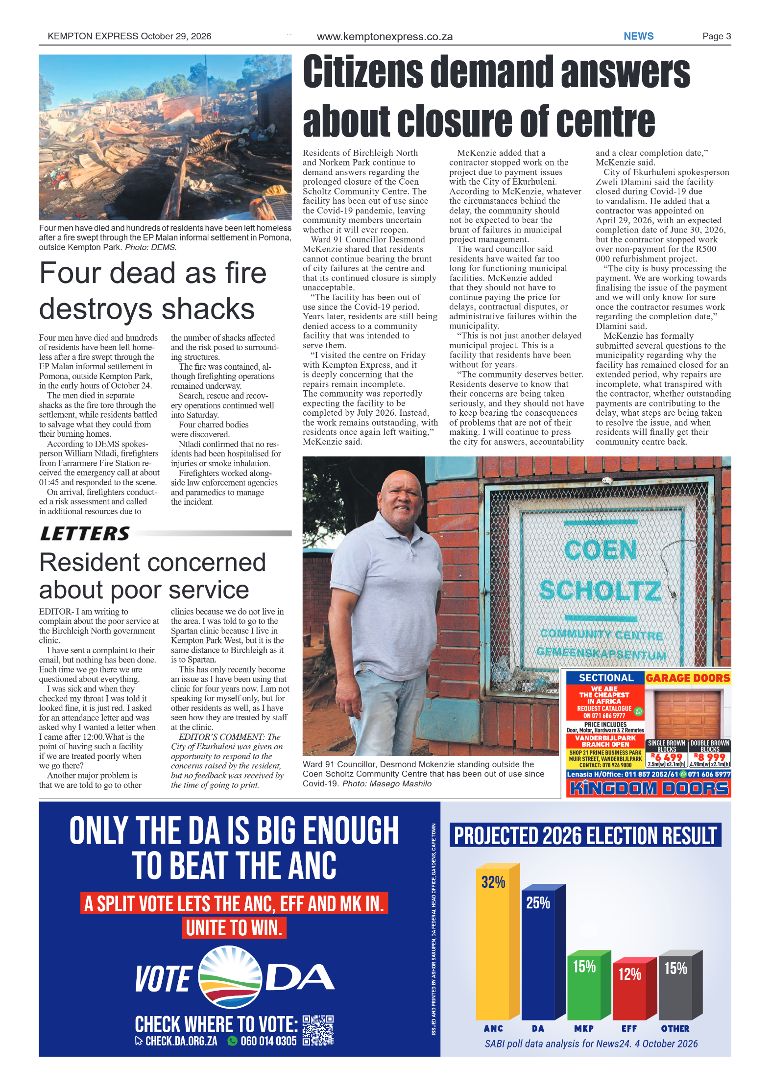 Kempton Express 29 October 2026 page 3