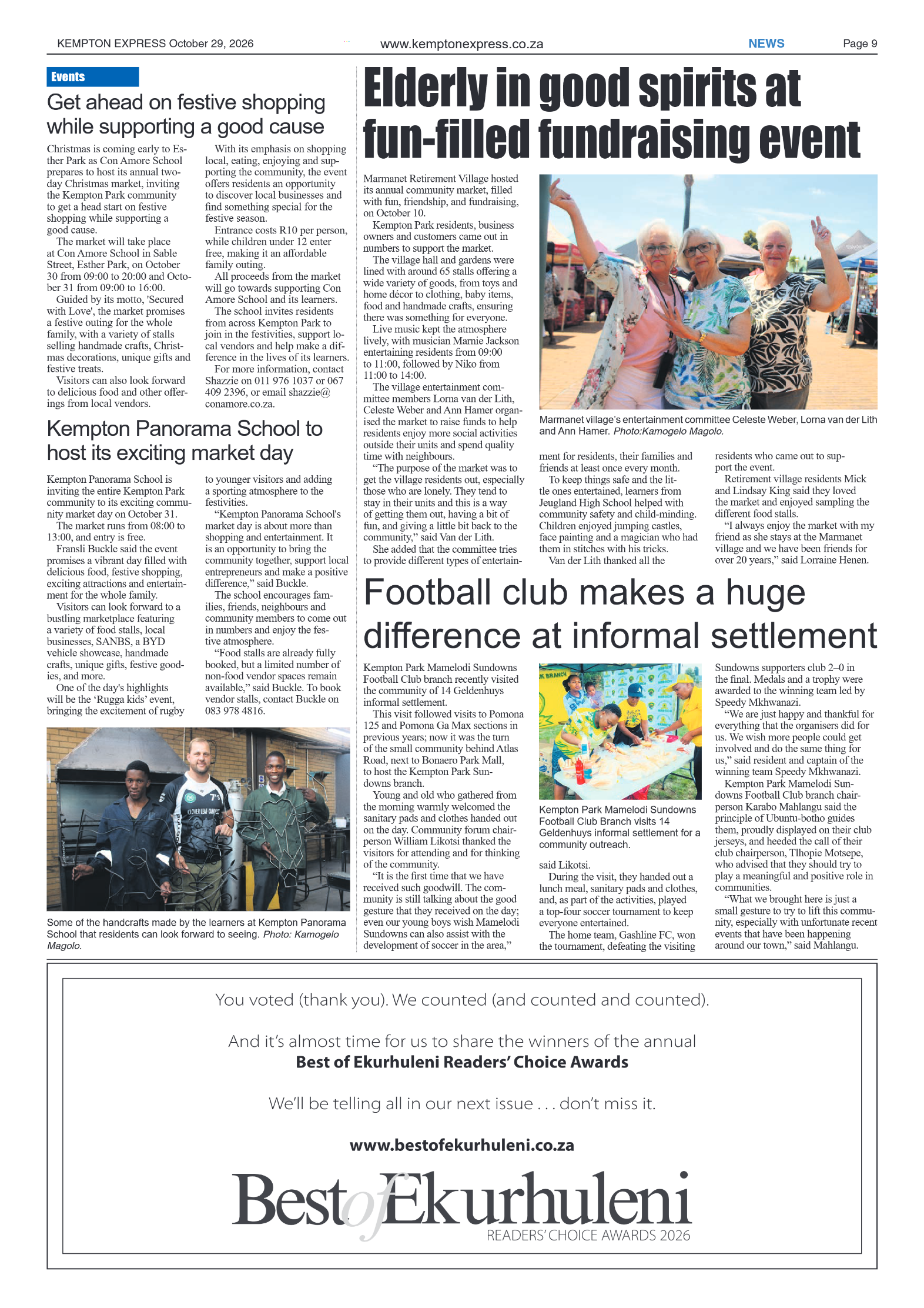 Kempton Express 29 October 2026 page 9