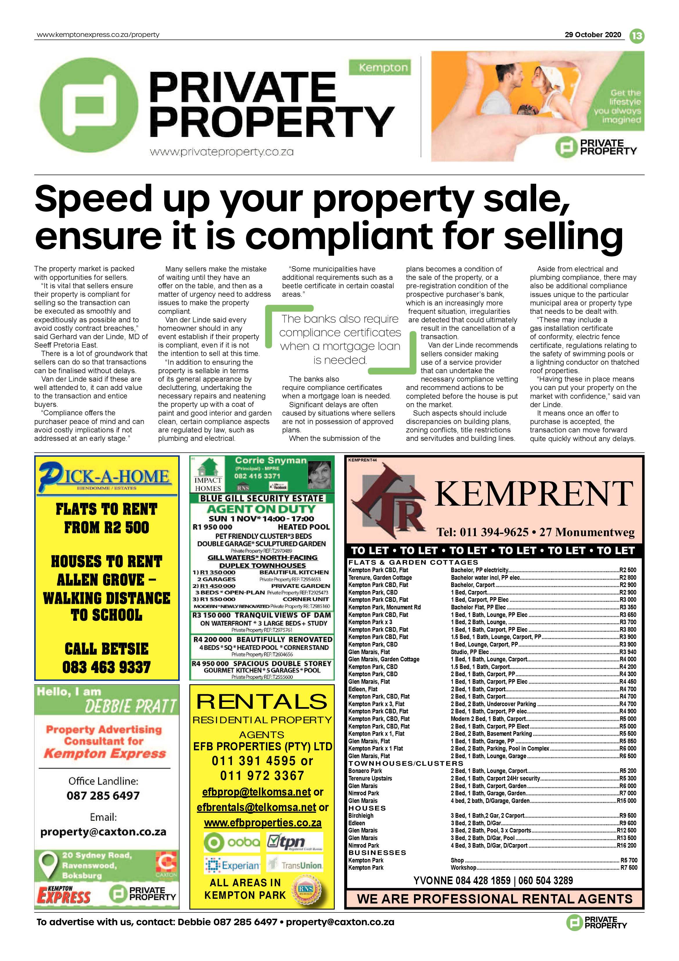 Kempton Express 29 October  2020 page 13