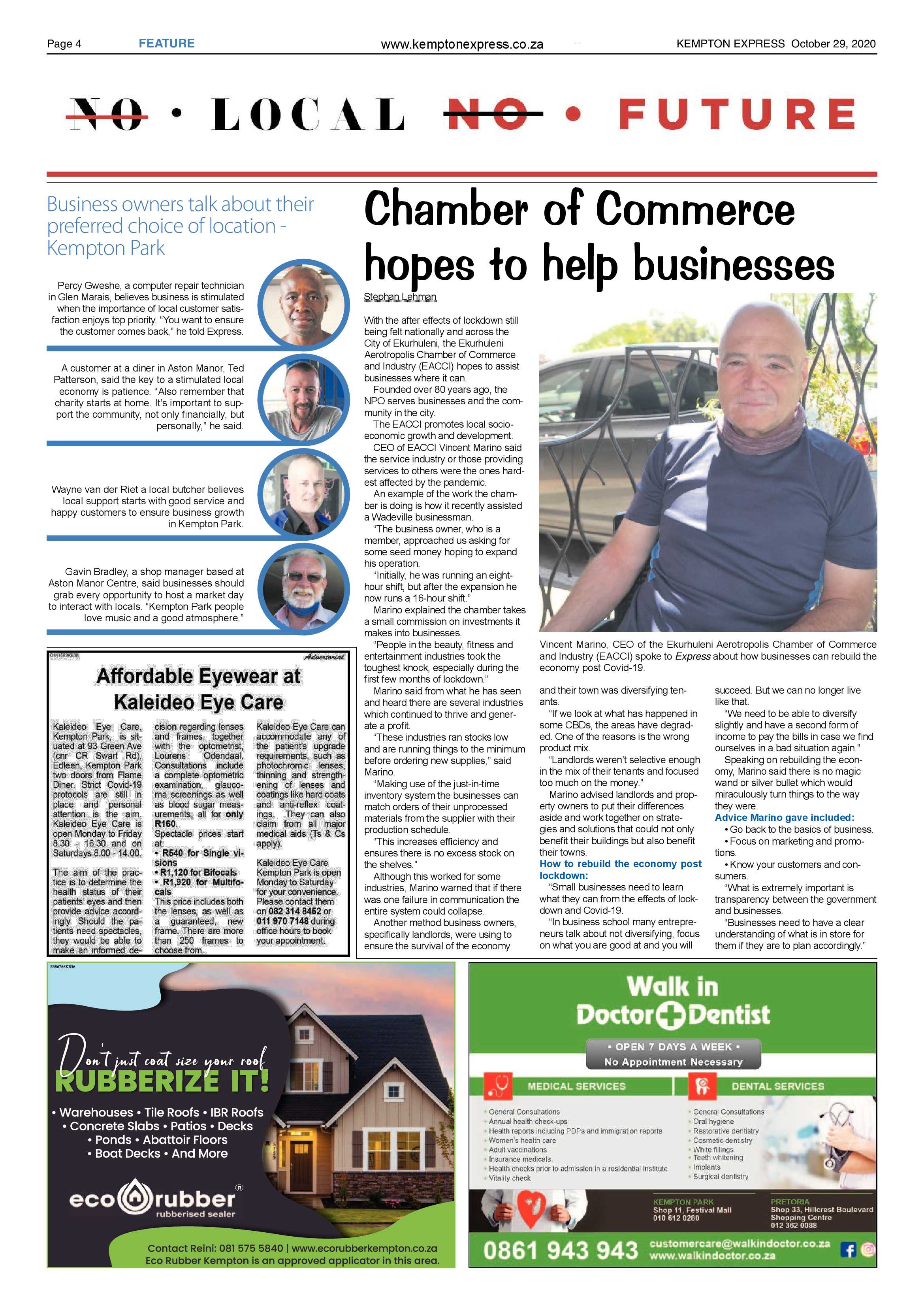 Kempton Express 29 October  2020 page 4