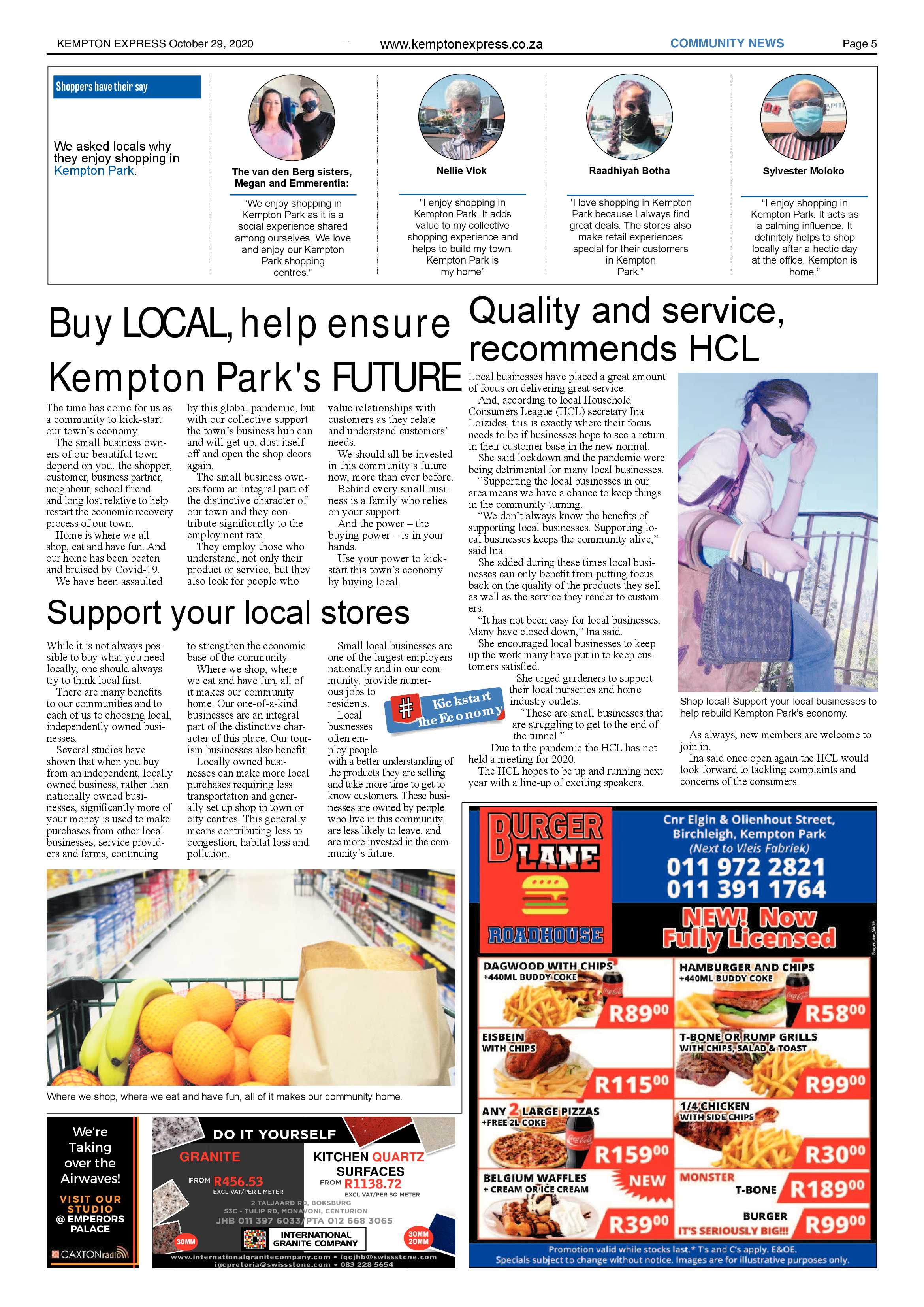 Kempton Express 29 October  2020 page 5
