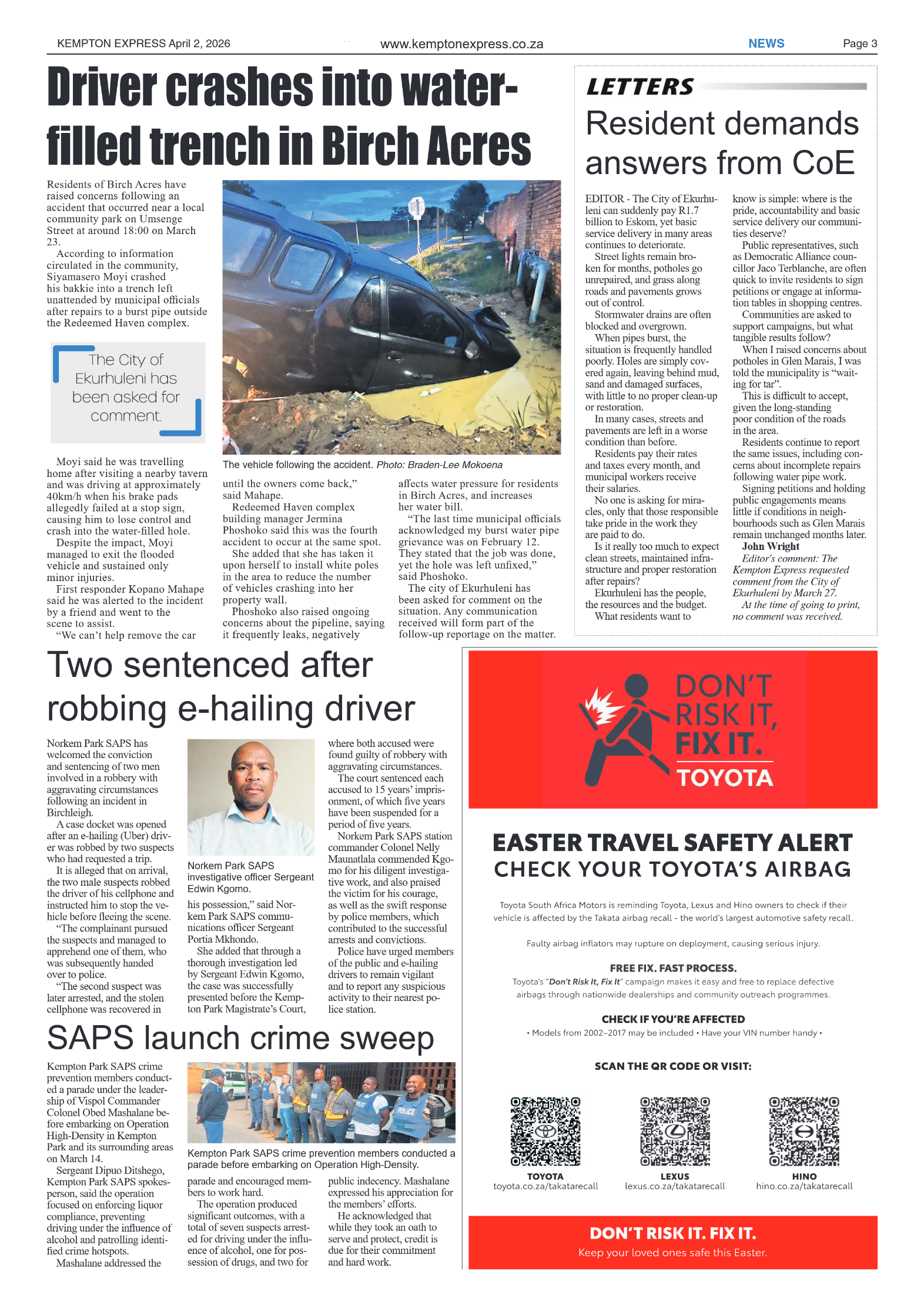 Kempton Express 2 April 2026 page 3