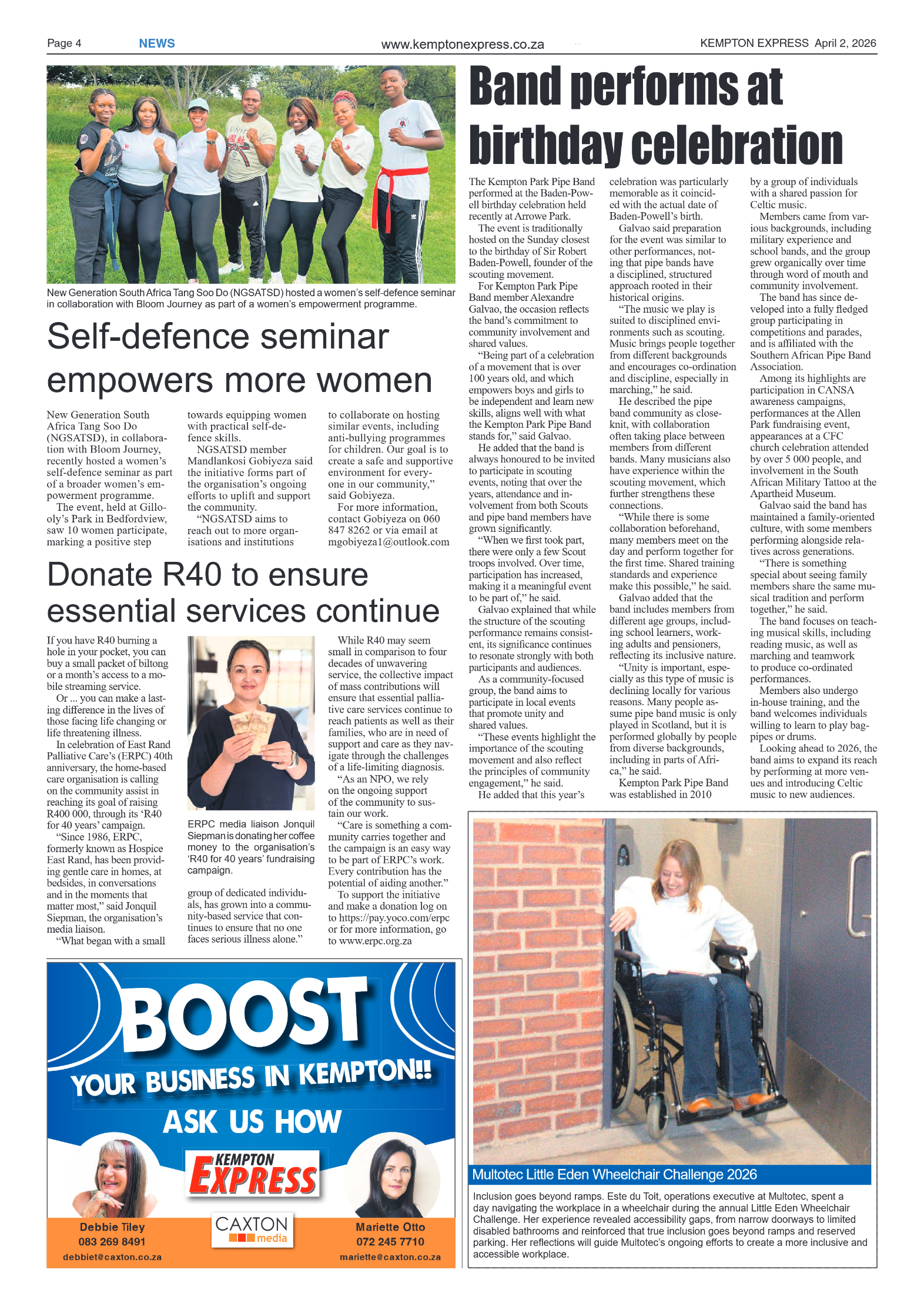 Kempton Express 2 April 2026 page 4
