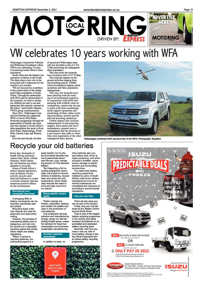 Kempton Express 2 December 2021 page 13