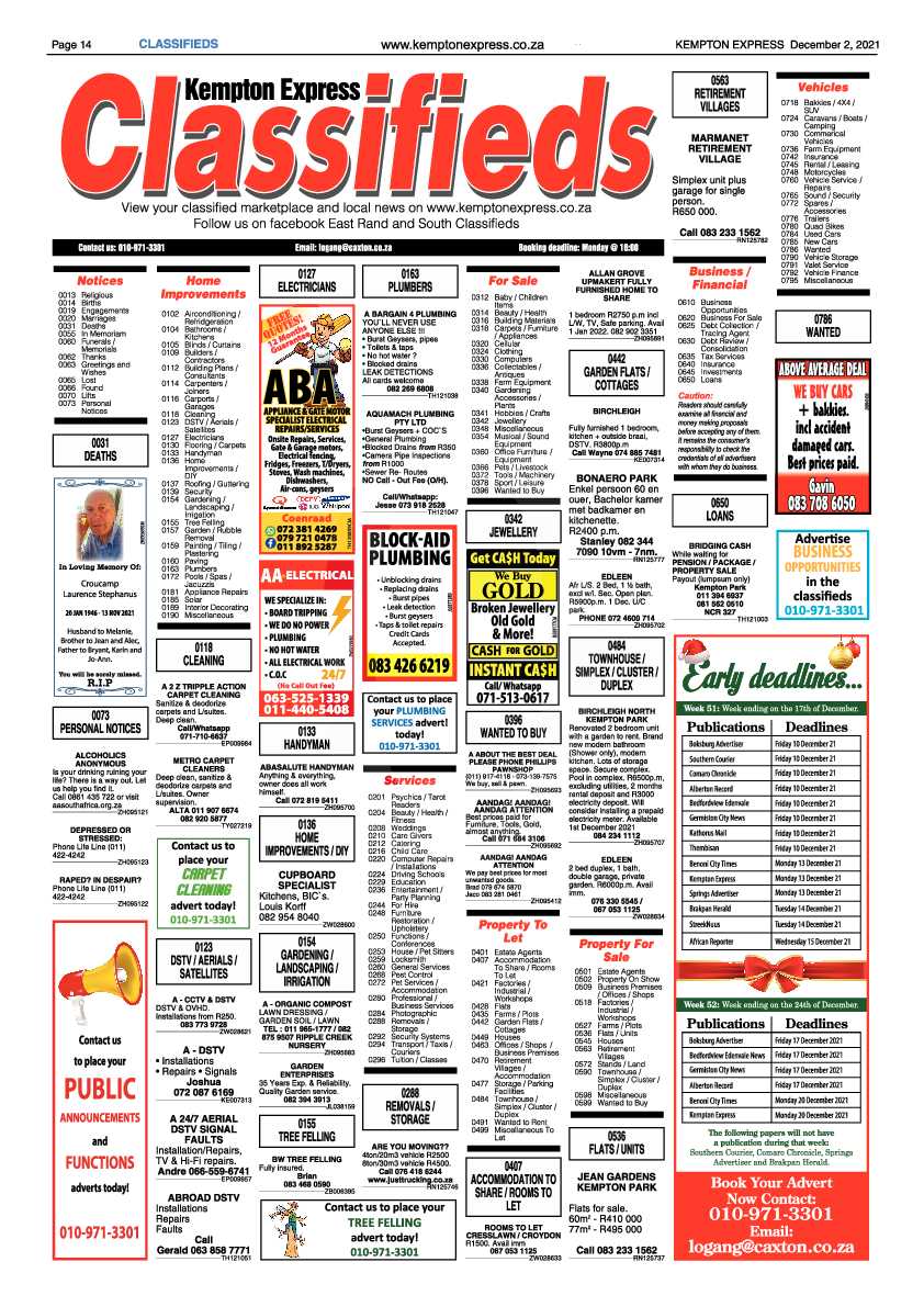 Kempton Express 2 December 2021 page 14