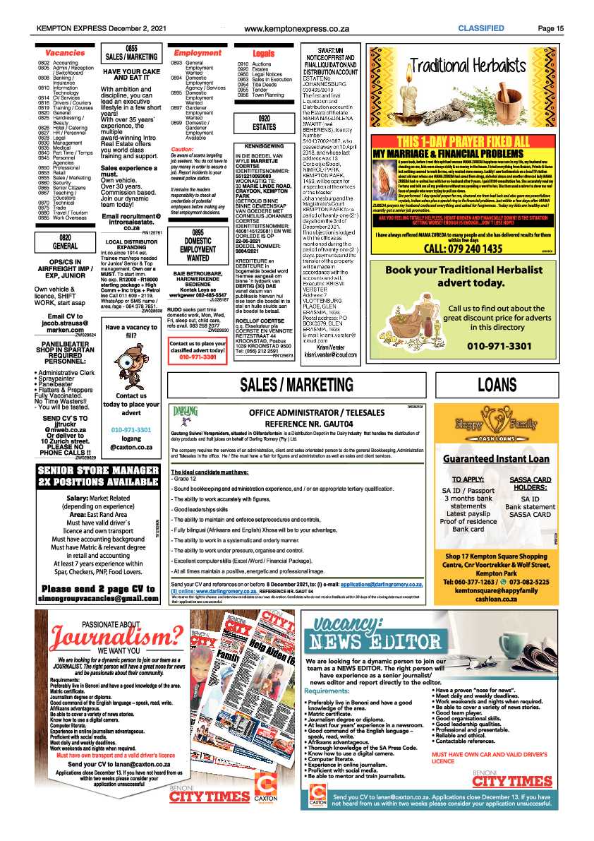 Kempton Express 2 December 2021 page 15