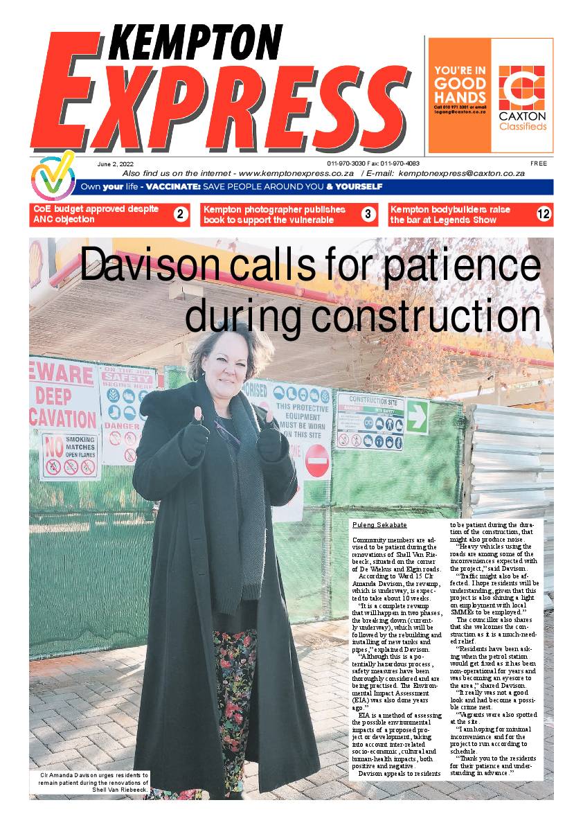 Kempton Express 2 June 2022 page 1