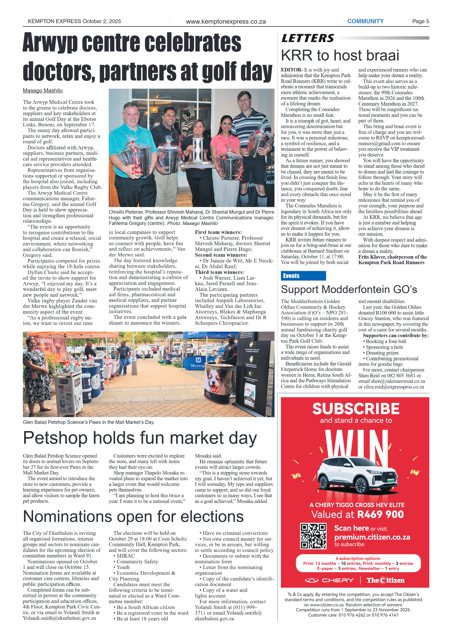 Kempton Express 2 October 2025 page 5