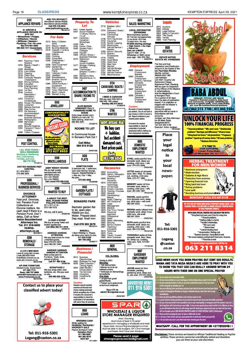 Kempton Express 30 April 2021 page 18