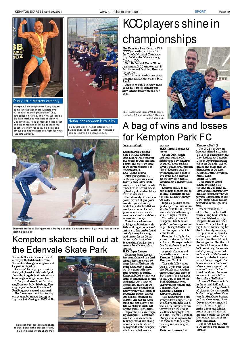 Kempton Express 30 April 2021 page 19