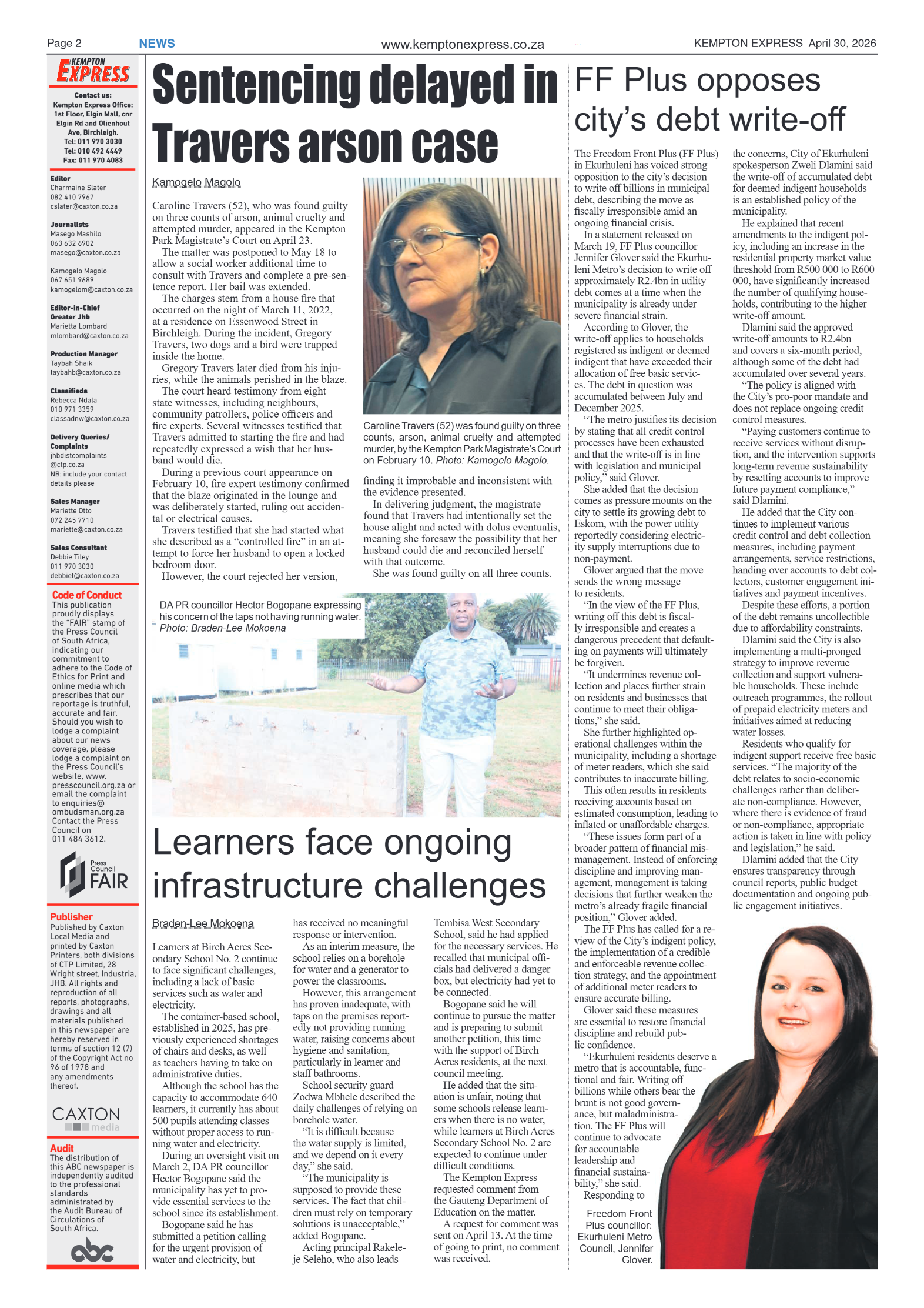 Kempton Express 30 April 2026 page 2