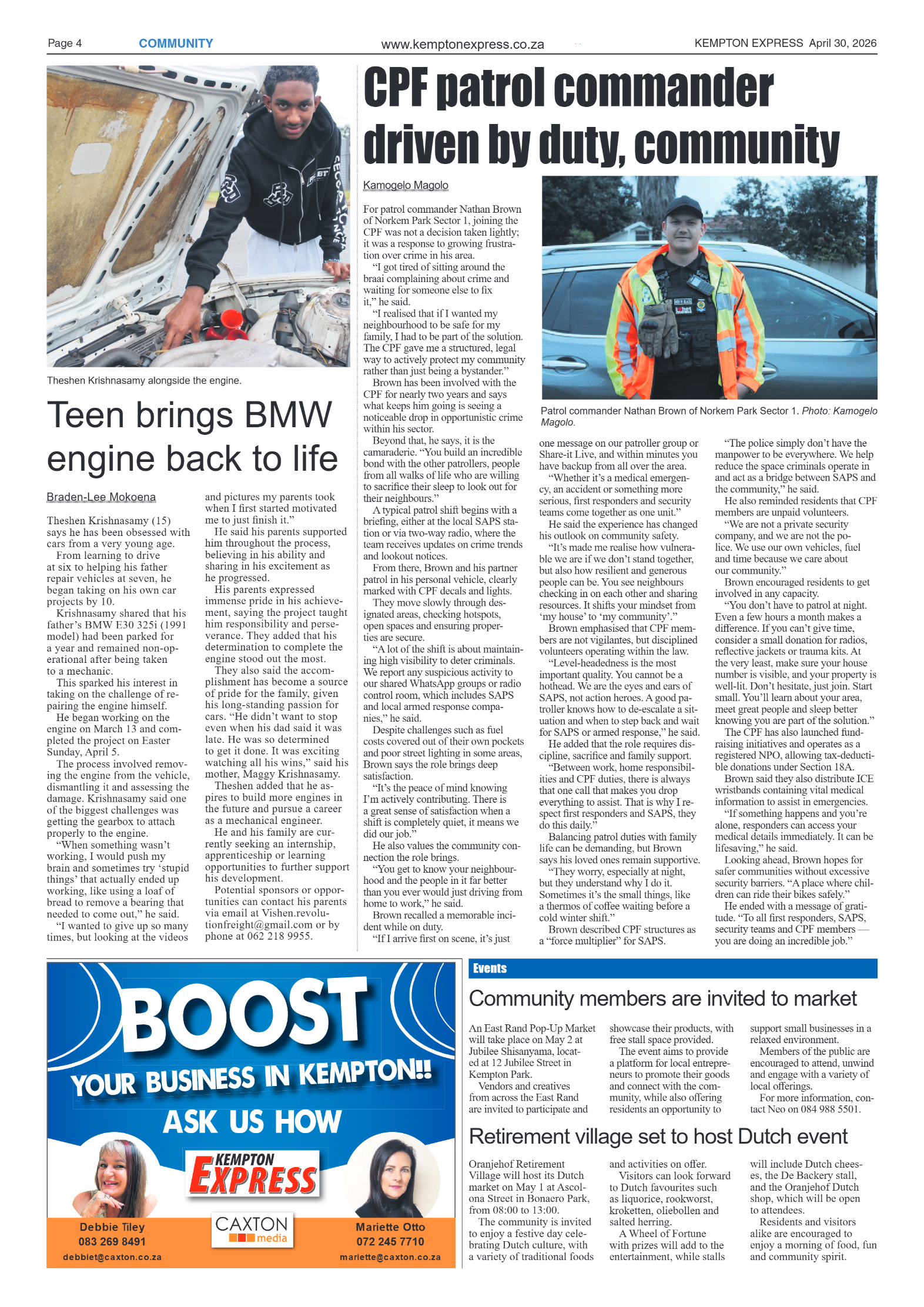 Kempton Express 30 April 2026 page 4