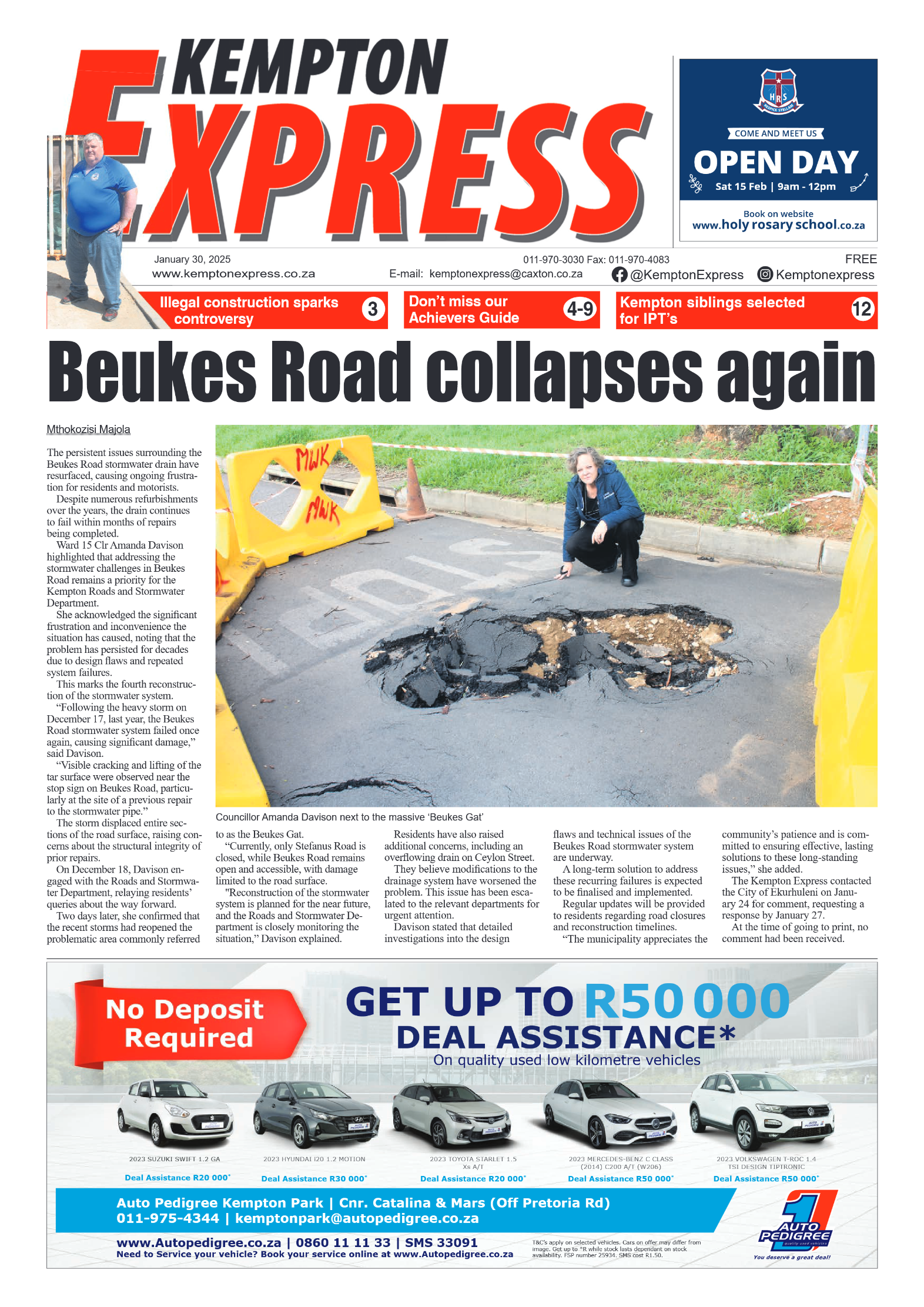 Kempton Express 30 January 2025 page 1