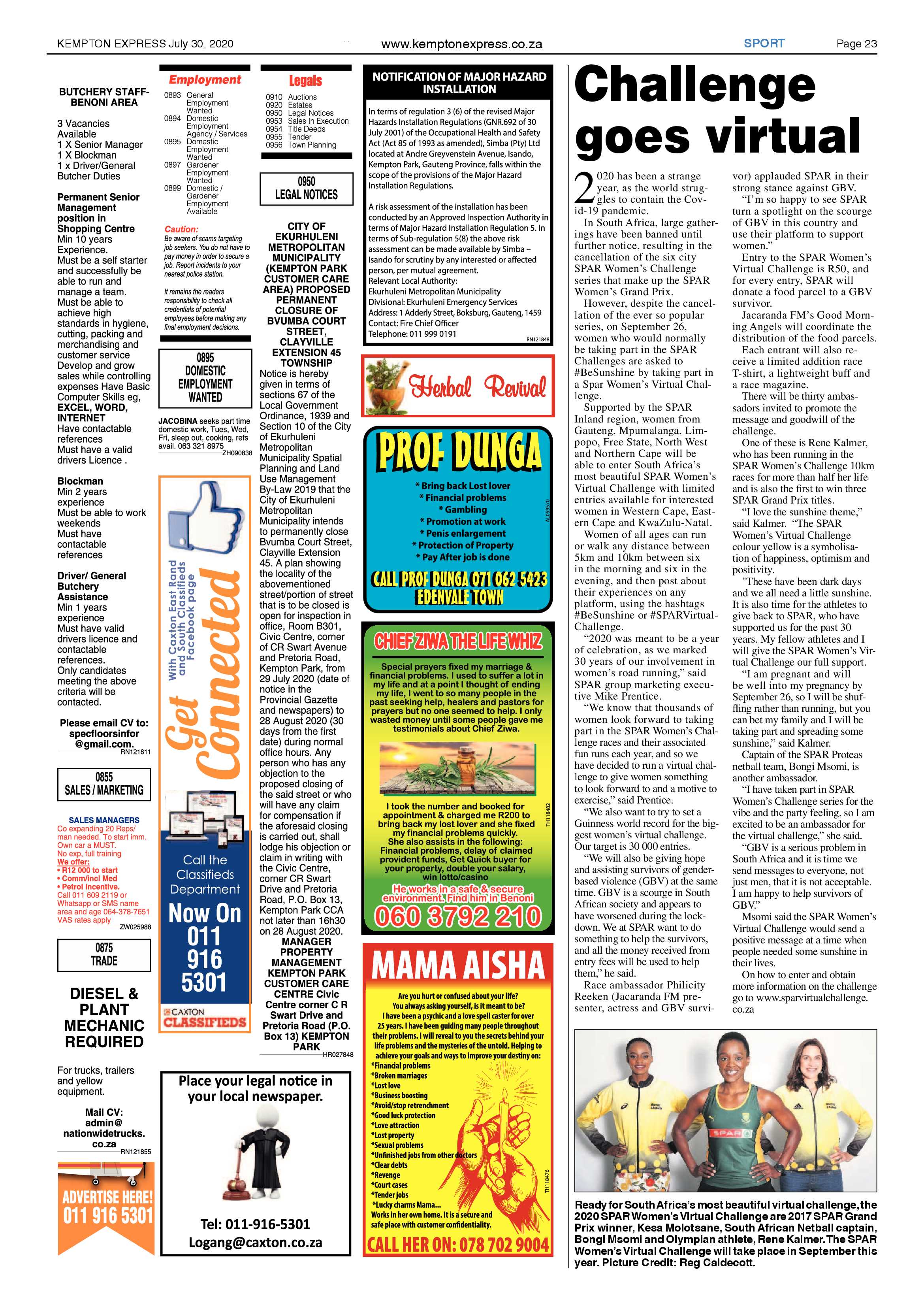 Kempton Express 30 July 2020 page 23