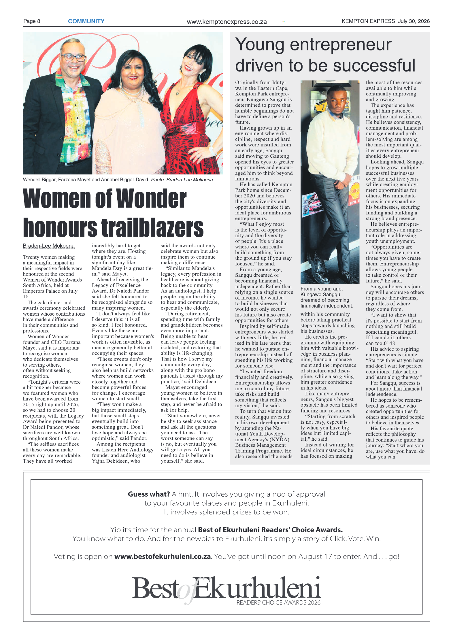 Kempton Express 30 July 2026 page 20
