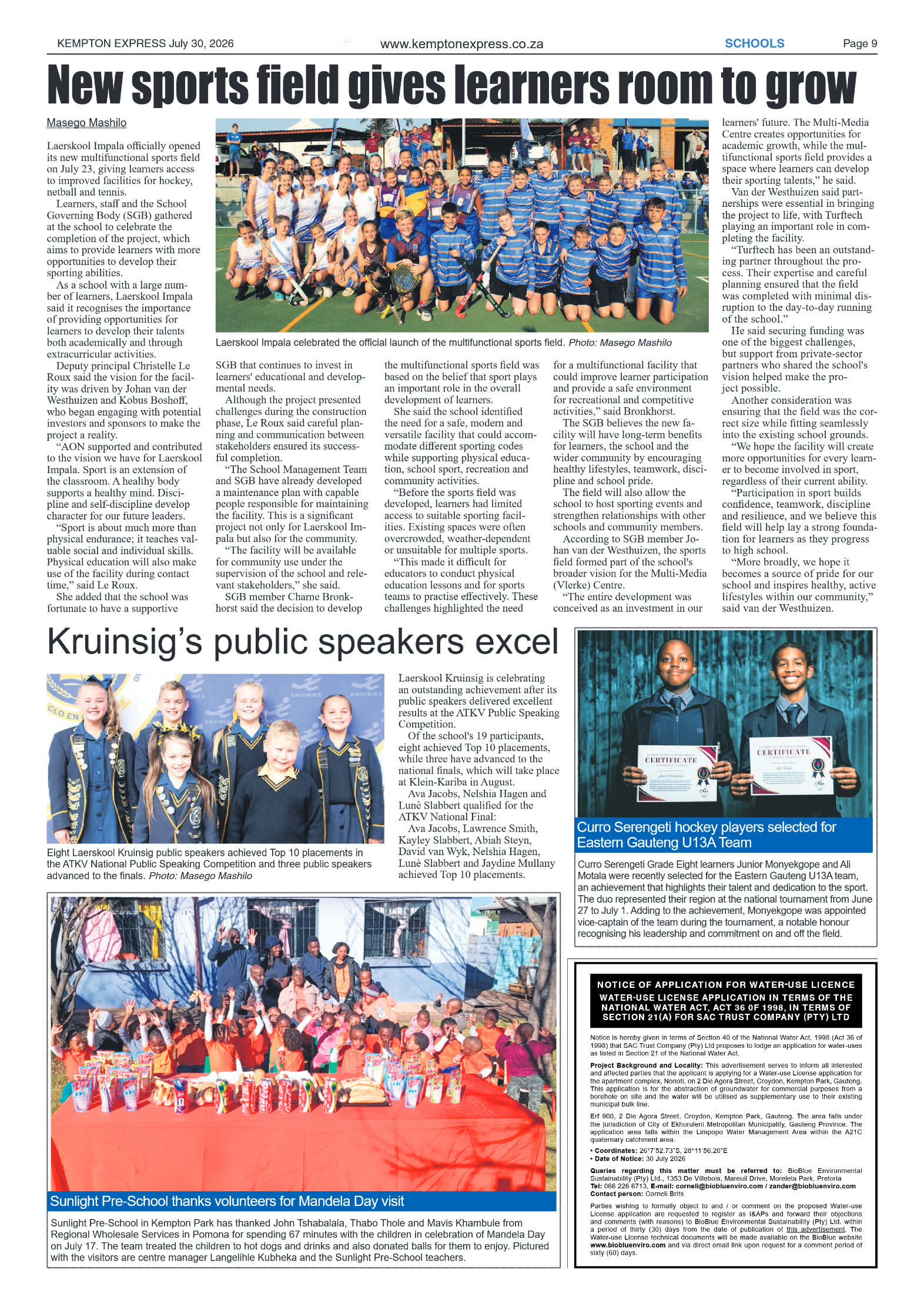 Kempton Express 30 July 2026 page 21