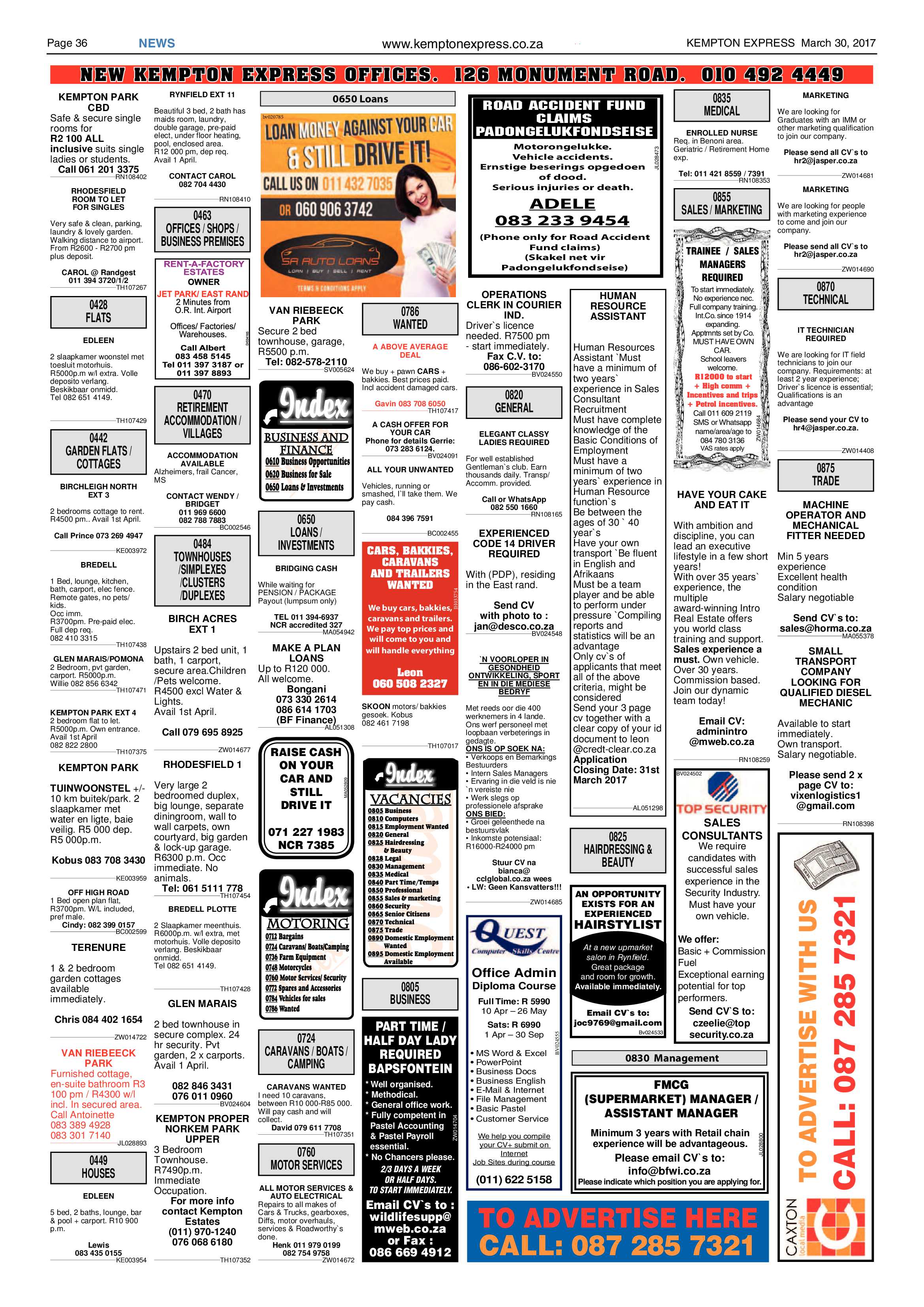 Kempton Express 30 March 2017 page 36