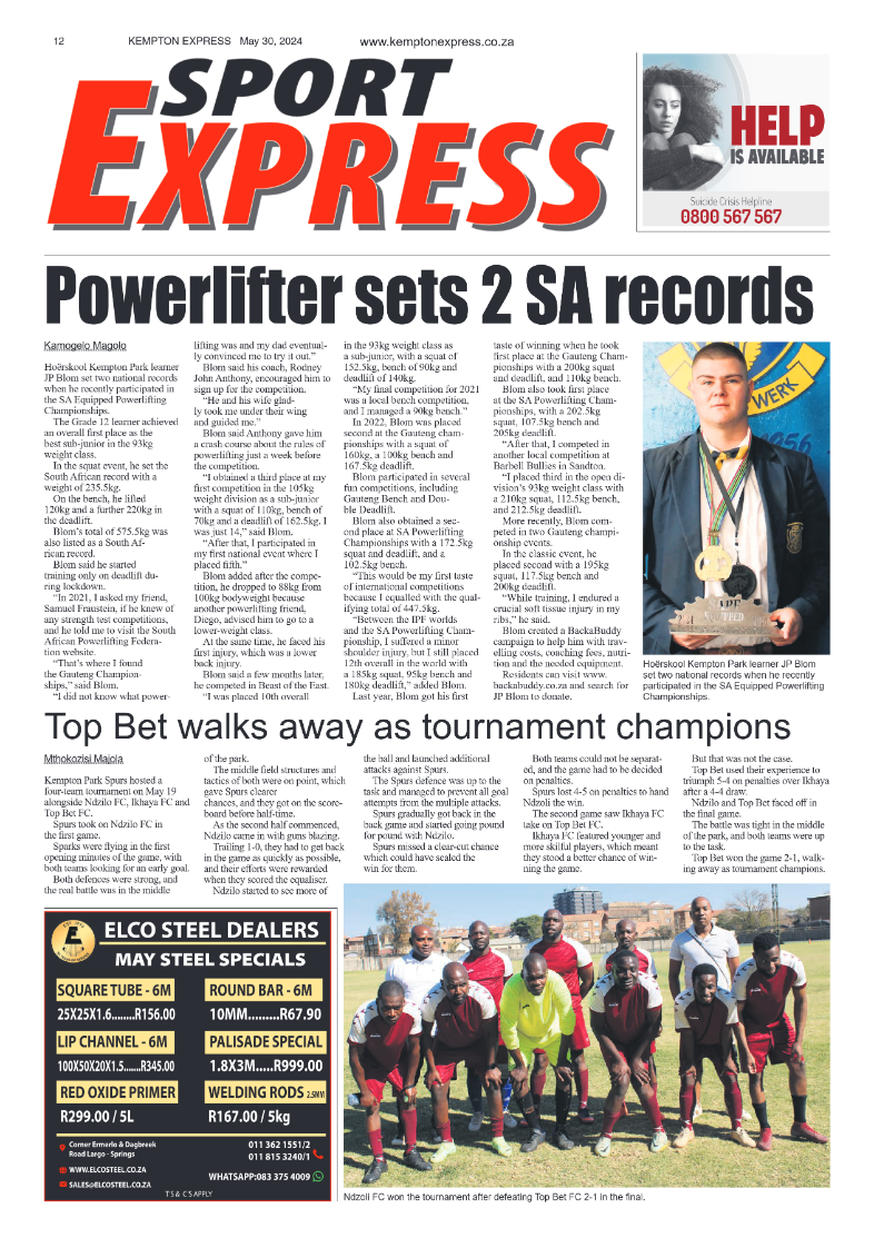 Kempton Express 30 May 2024 page 12