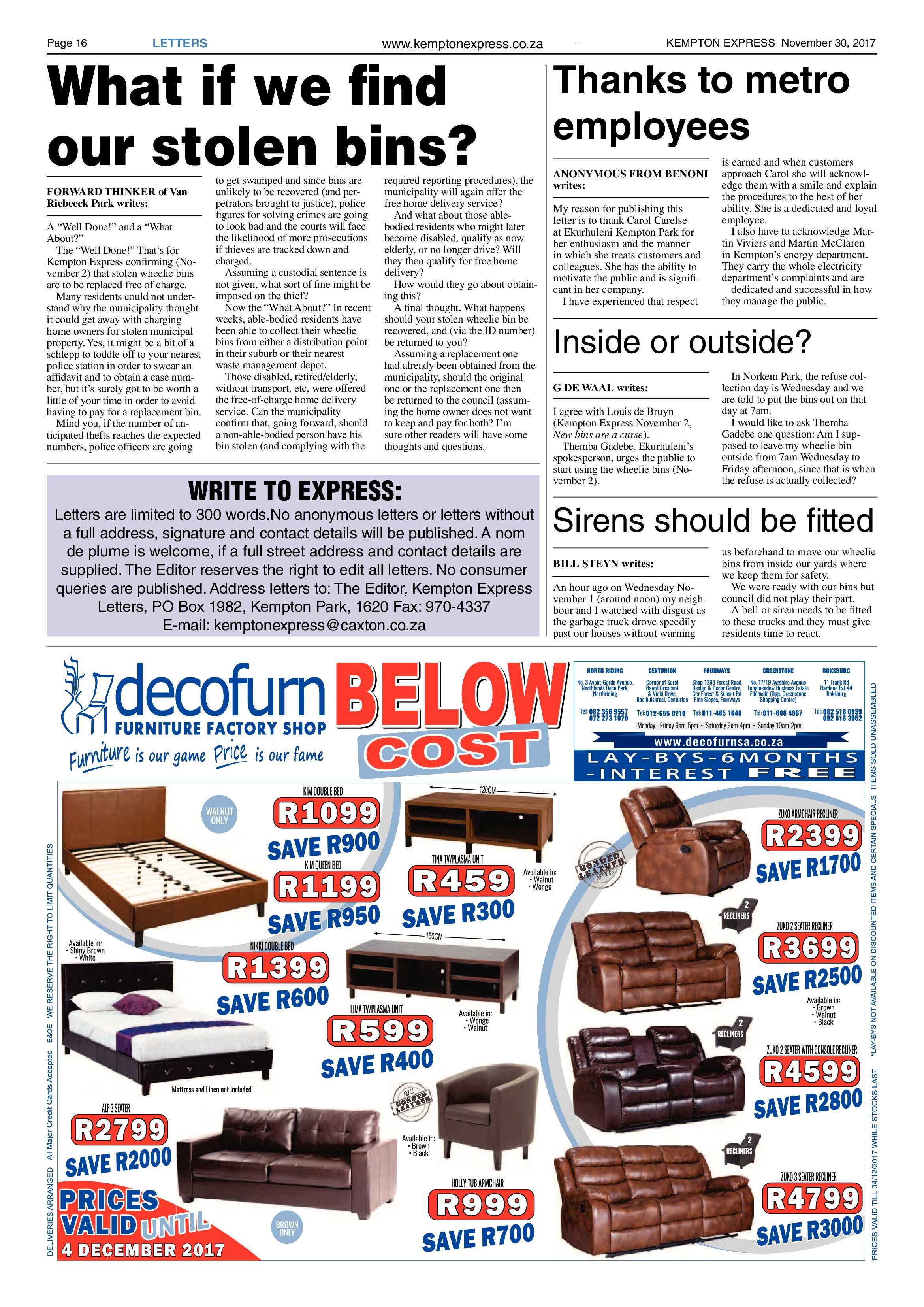 Kempton Express 30 November 2017 page 18