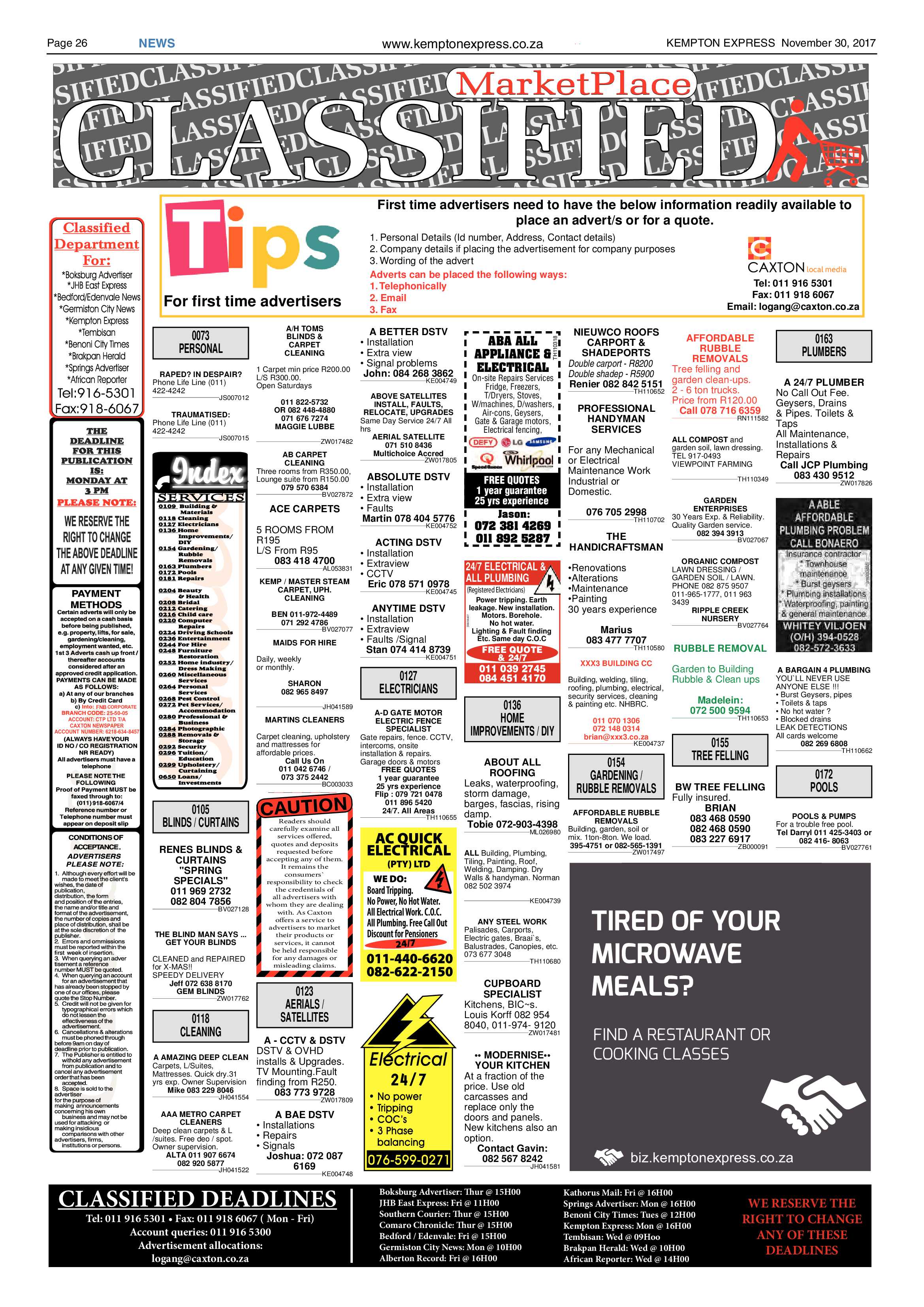 Kempton Express 30 November 2017 page 28