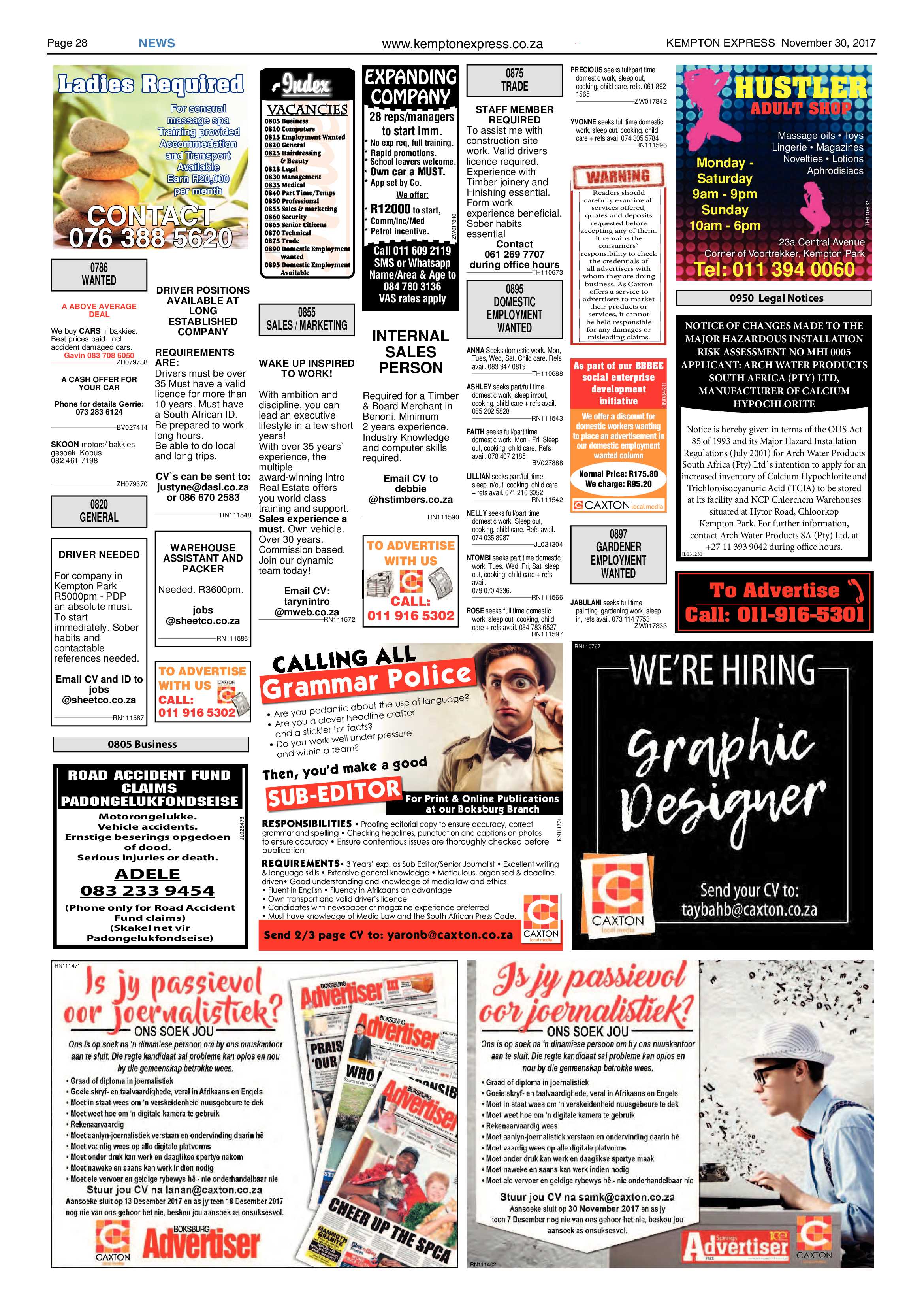 Kempton Express 30 November 2017 page 30