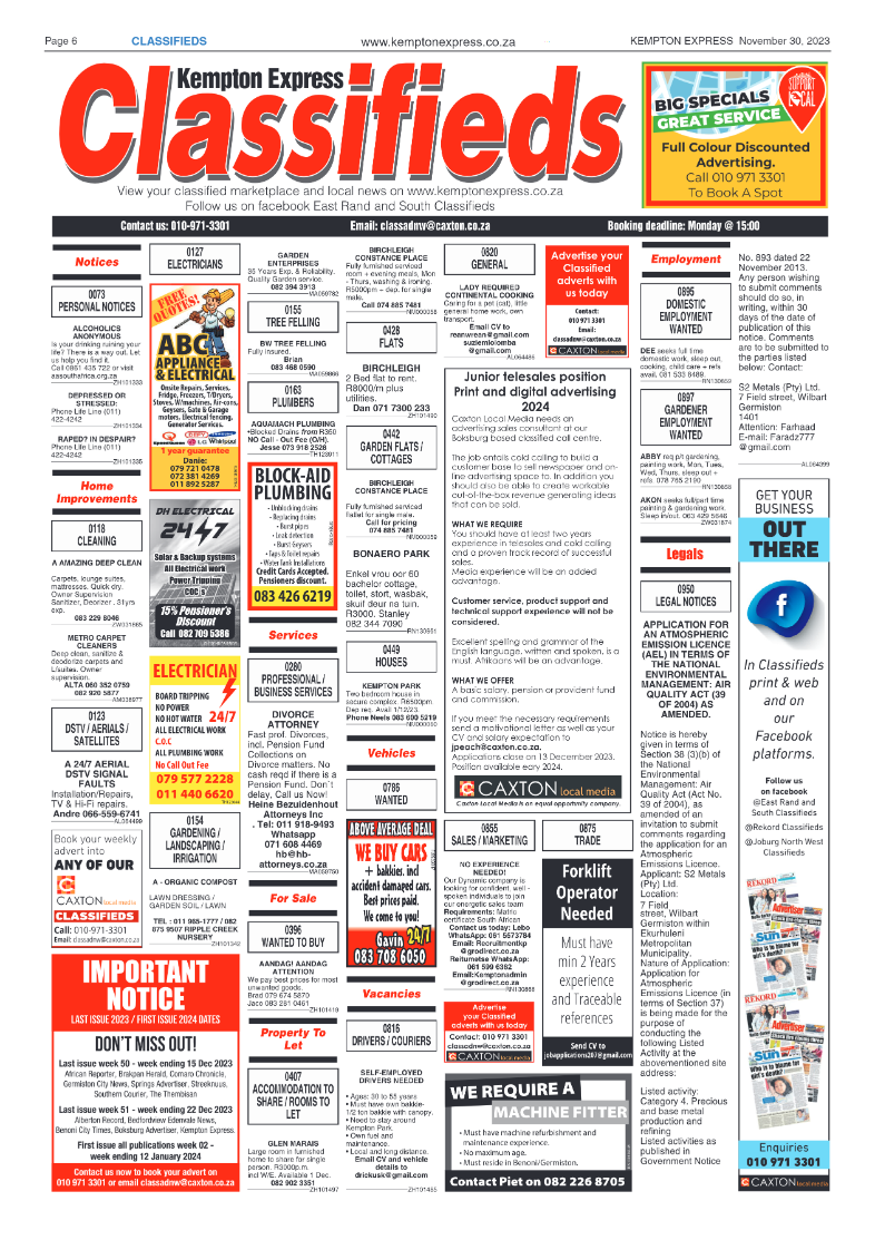 Kempton Express 30 November 2023 page 6