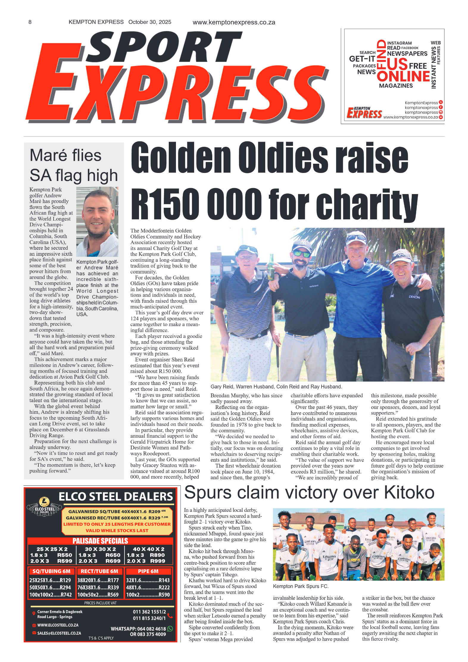 Kempton Express 30 October 2025 page 8