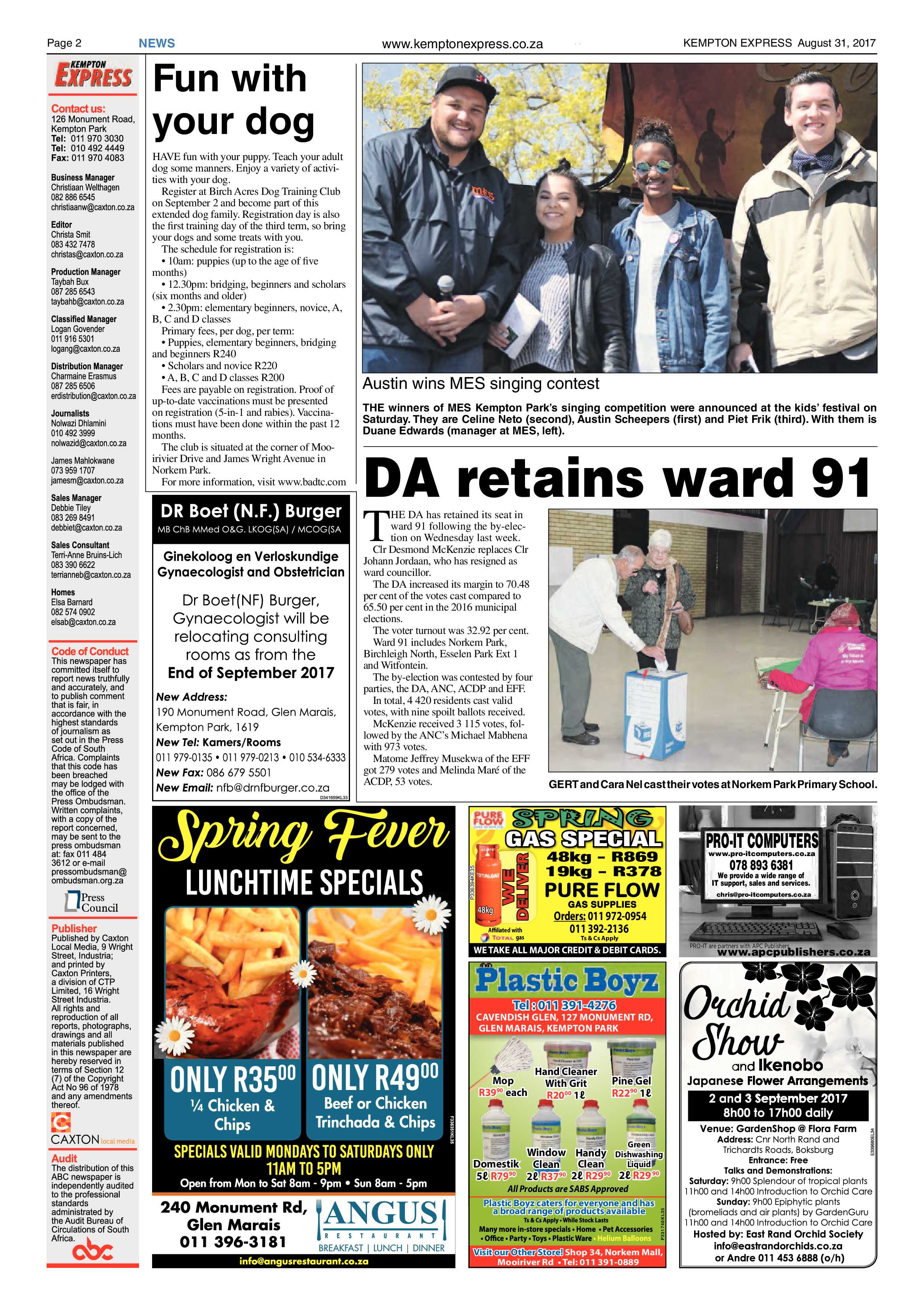 Kempton Express 31 August 2017 page 2