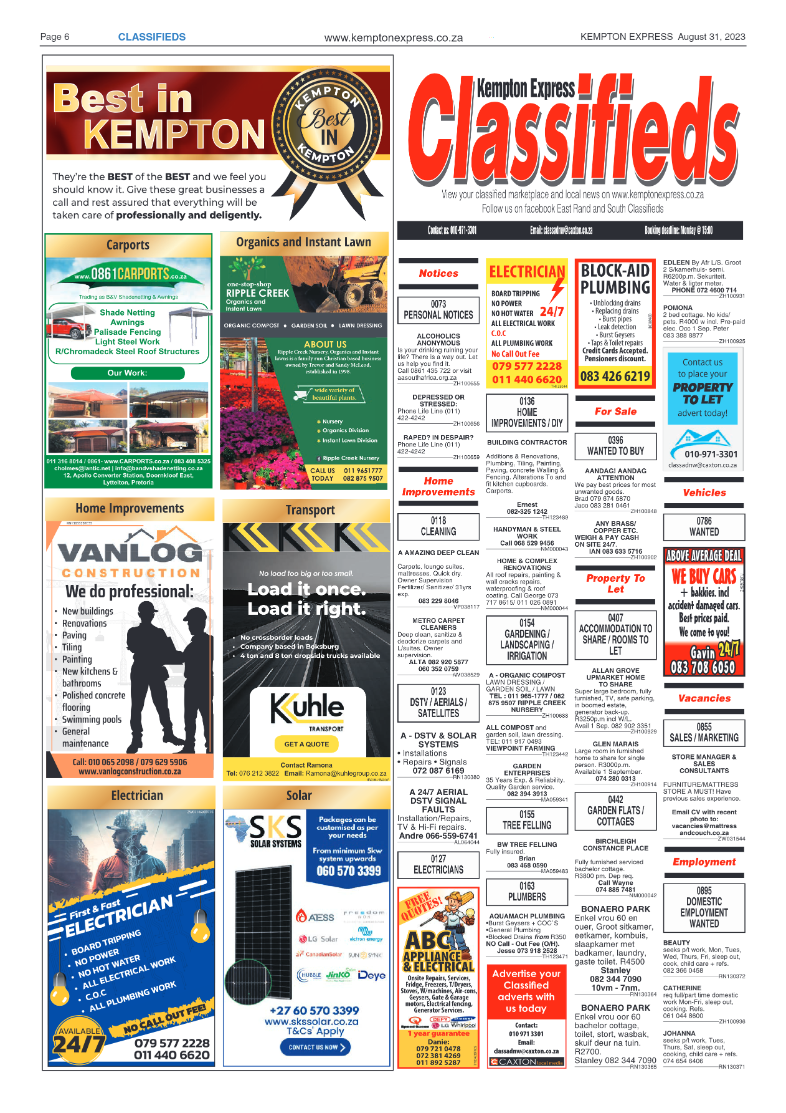 Kempton Express 31 August 2023 page 6