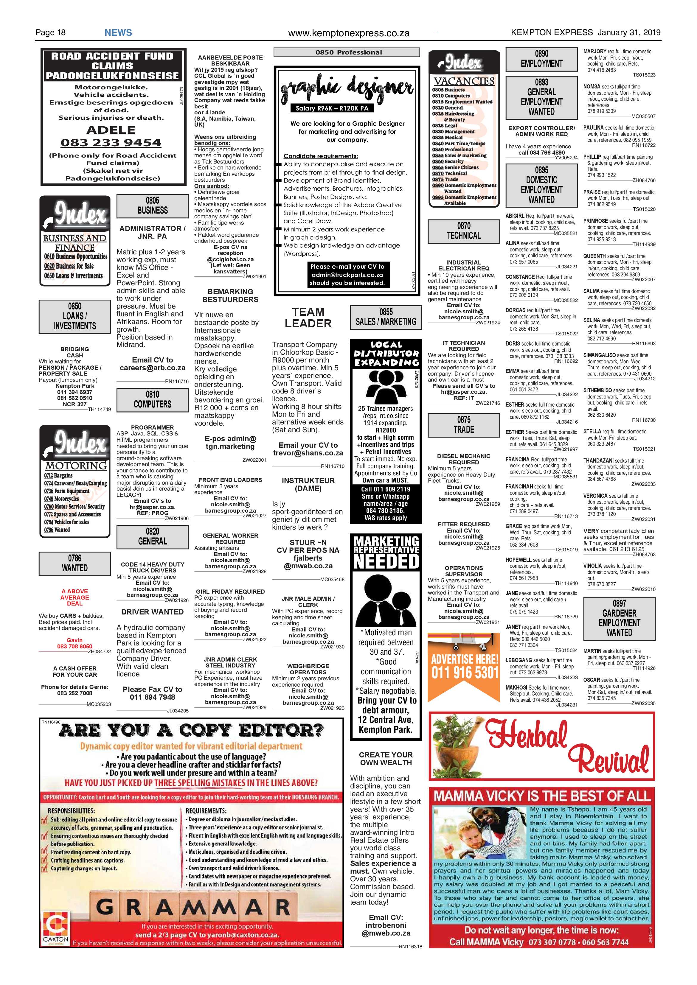 Kempton Express 31 January 2019 page 18