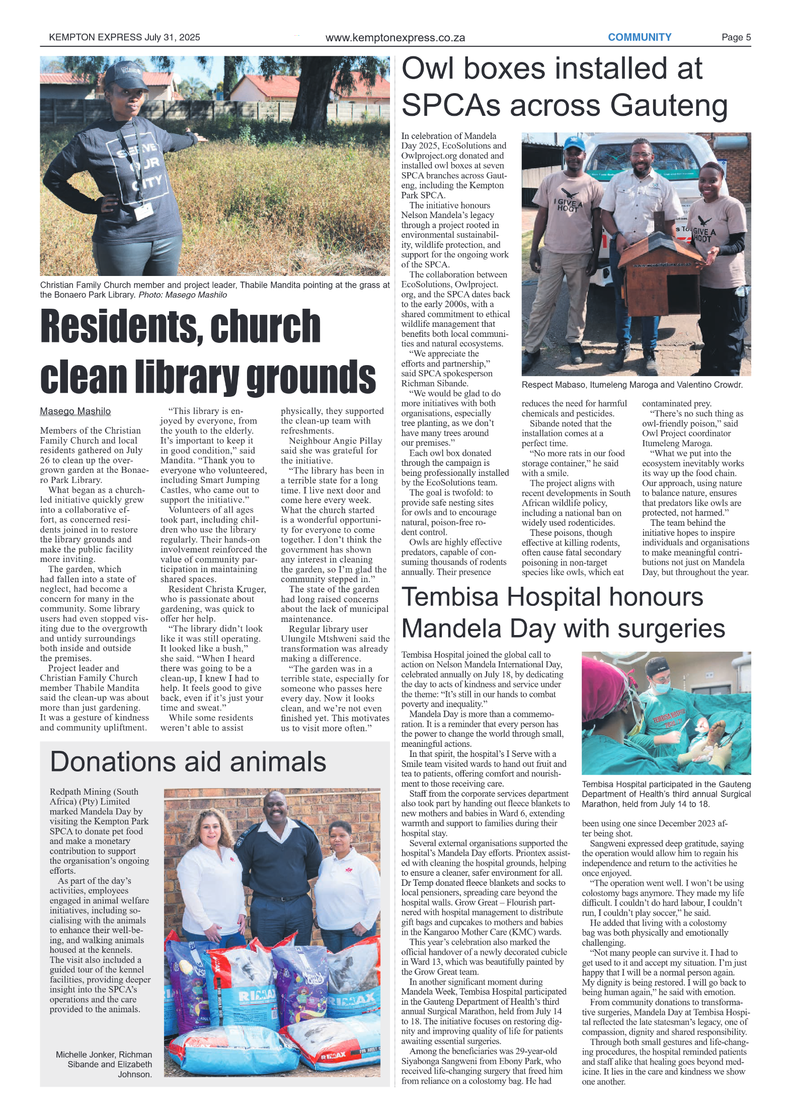 Kempton Express 31 July 2025 page 13