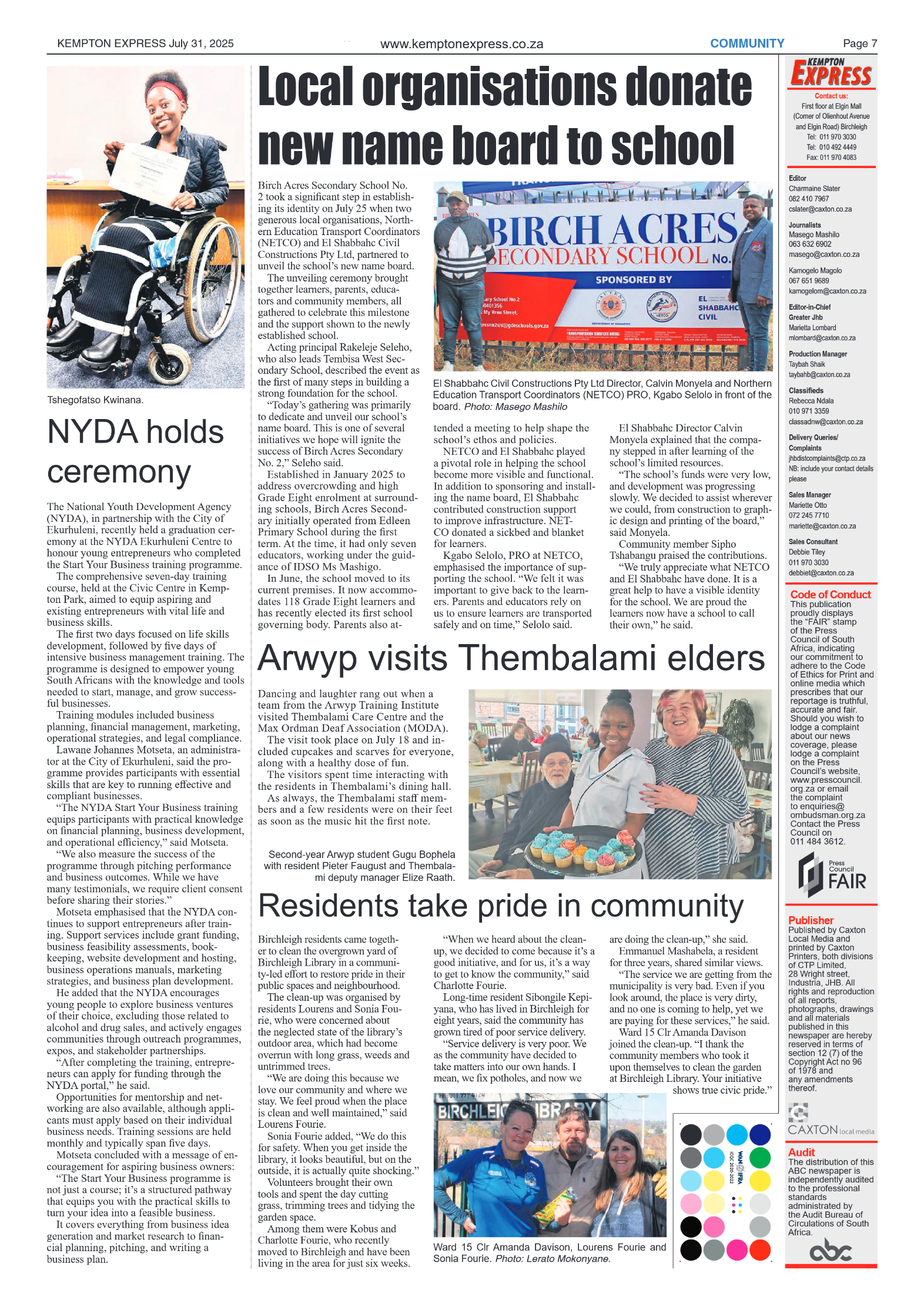 Kempton Express 31 July 2025 page 15