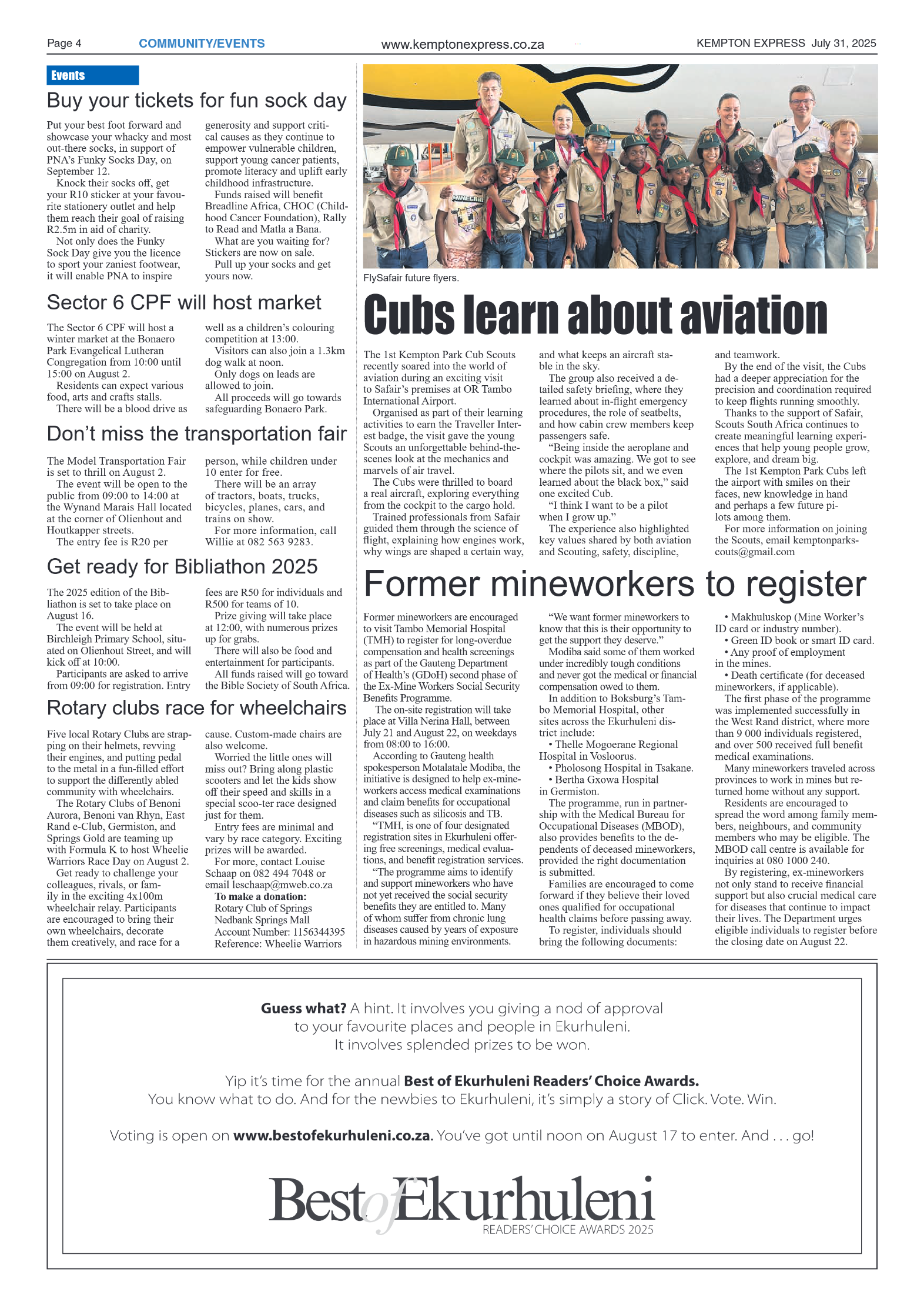 Kempton Express 31 July 2025 page 4