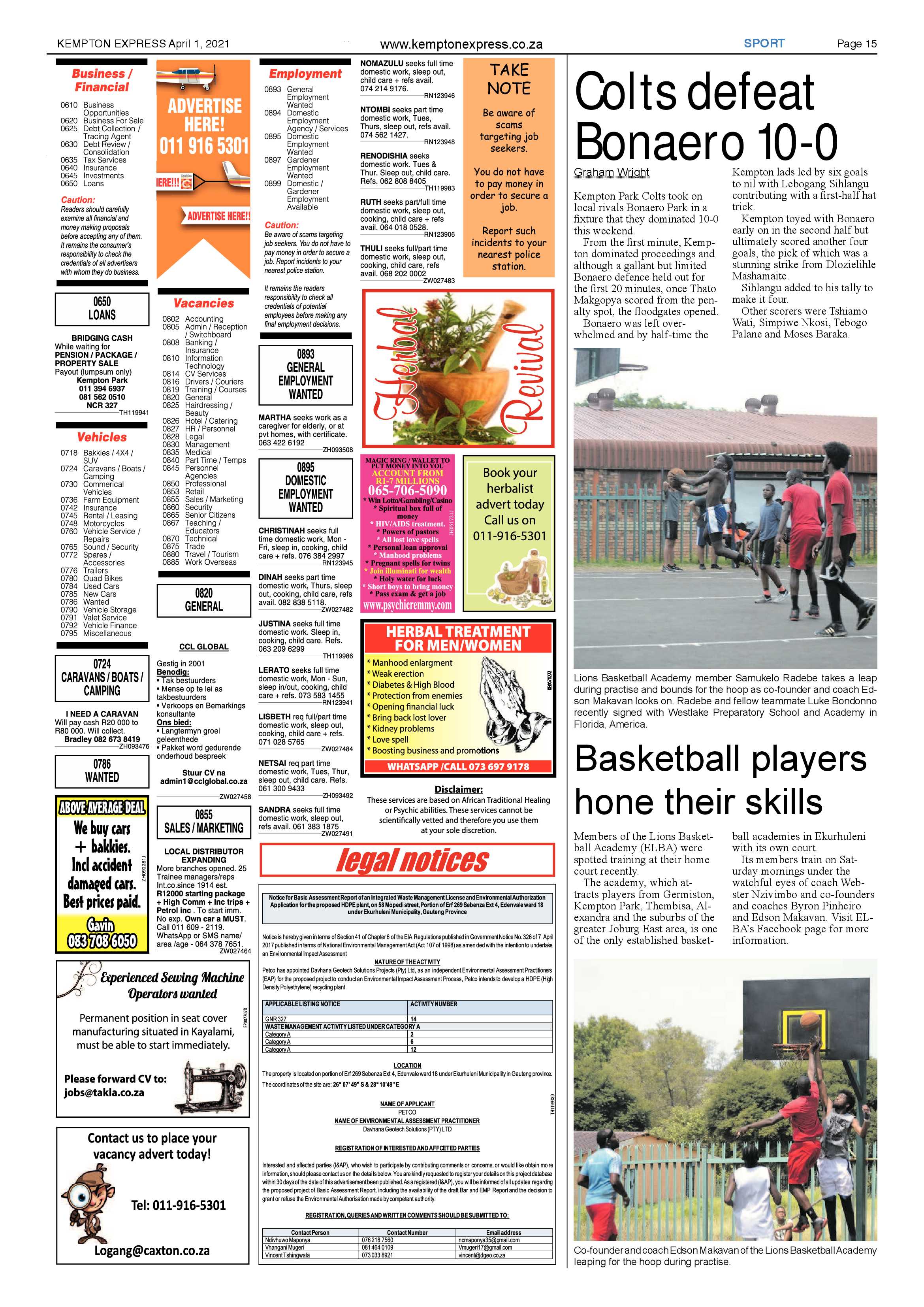 Kempton Express 31 March 2021 page 15