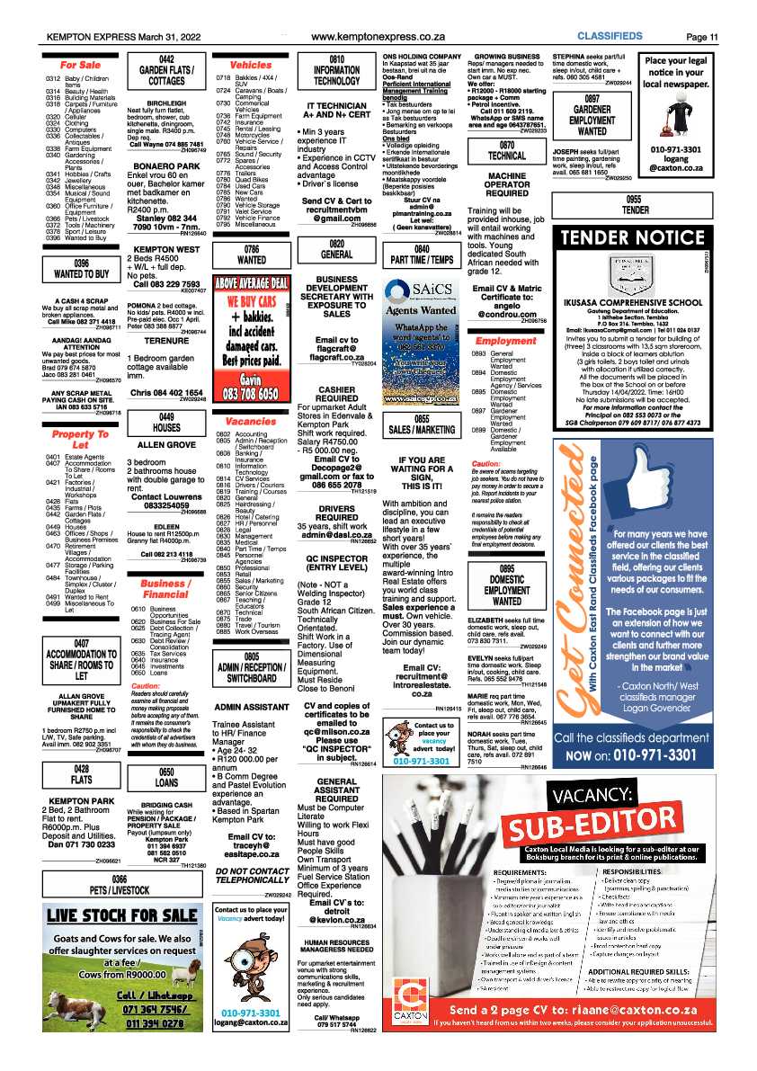 Kempton Express 31 March 2022 page 11