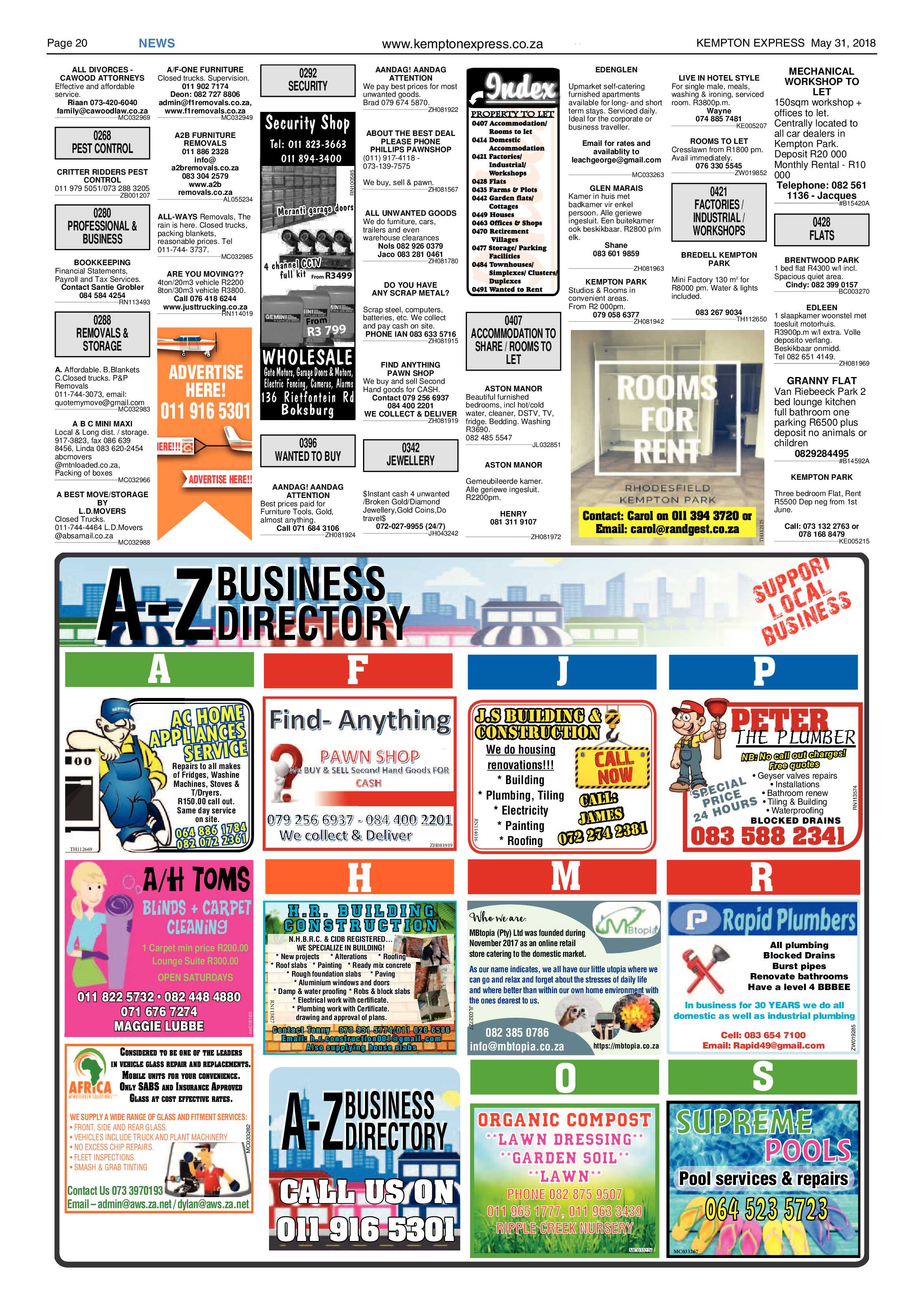 Kempton Express 31 May 2018 page 20