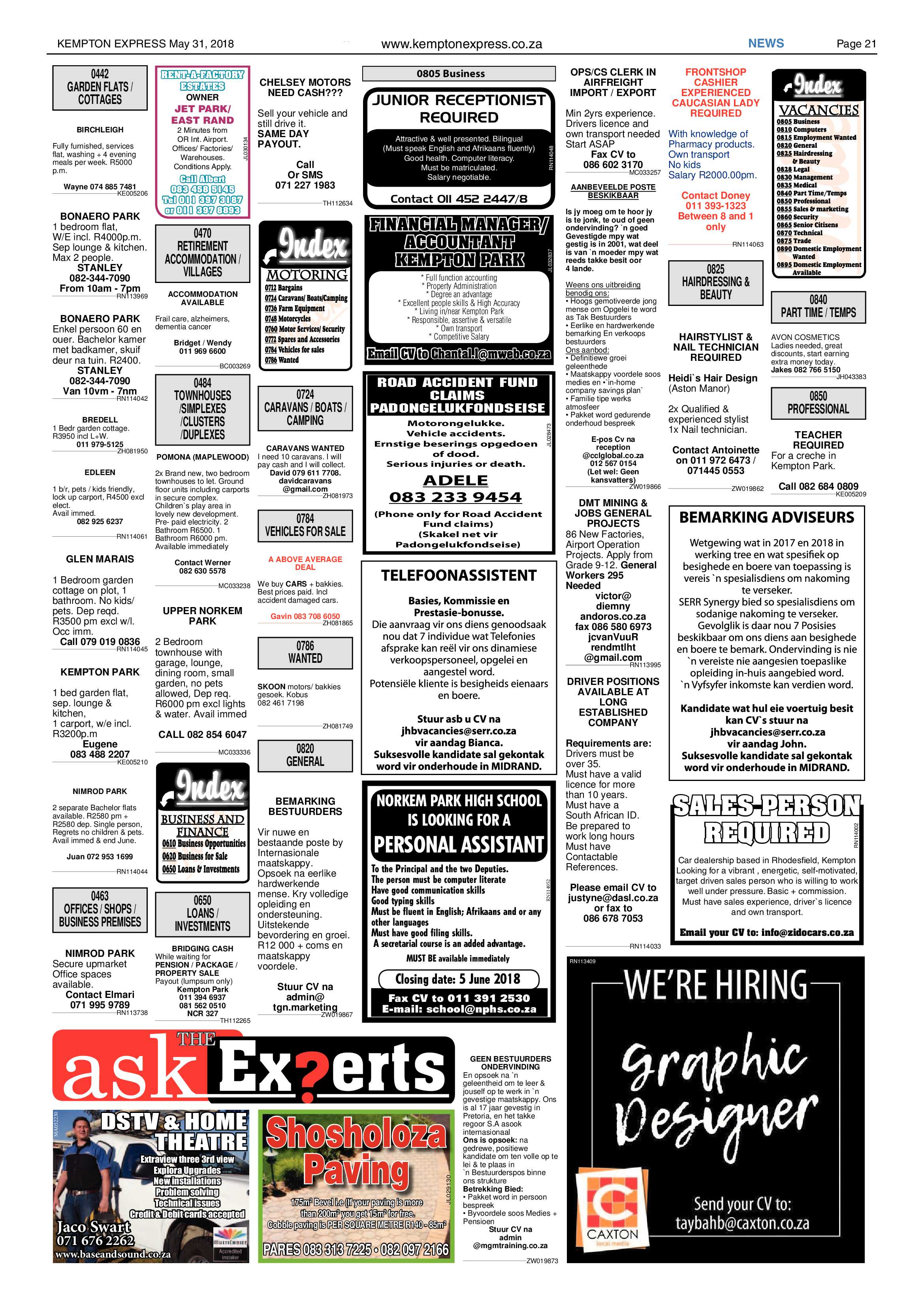 Kempton Express 31 May 2018 page 21