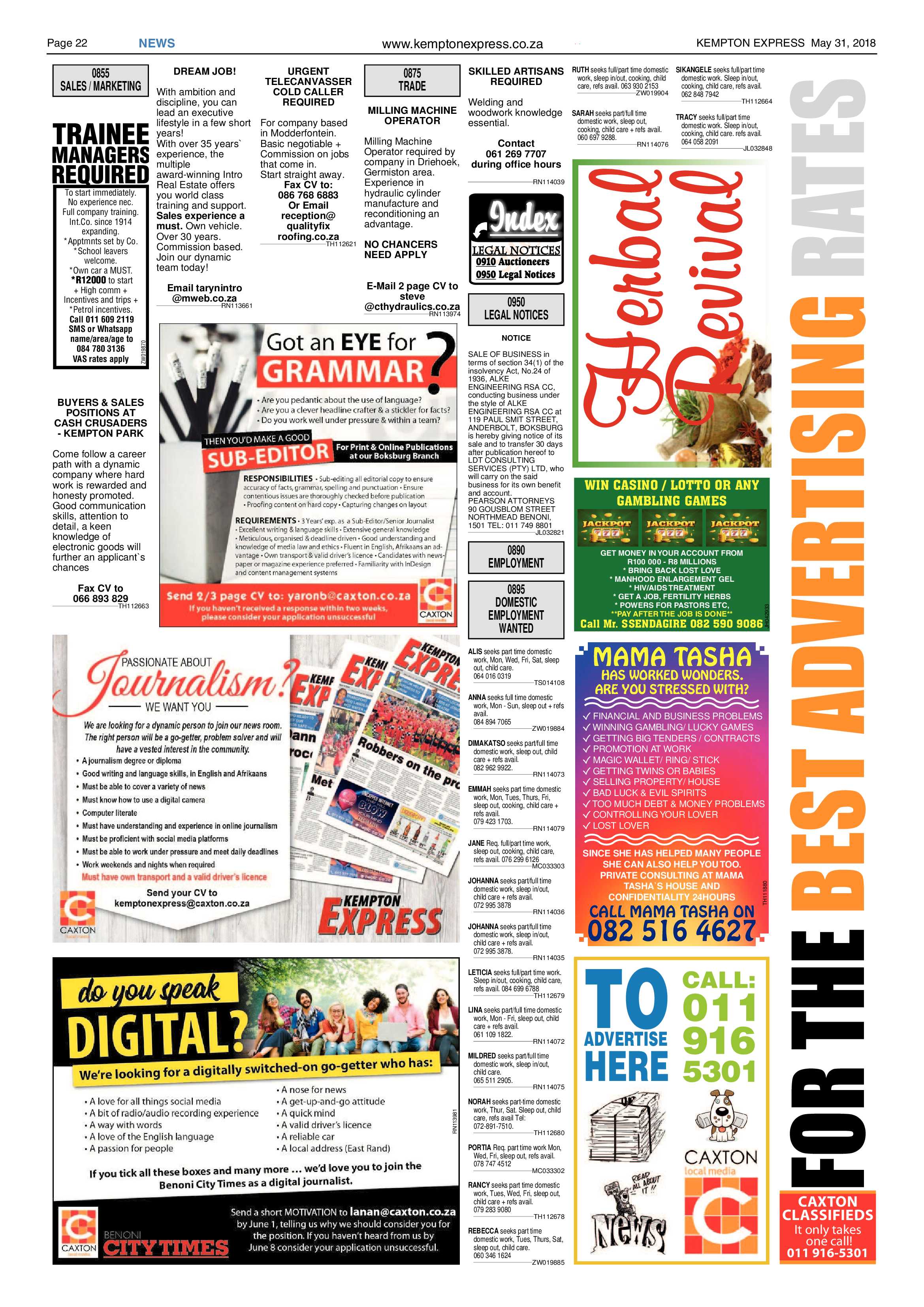 Kempton Express 31 May 2018 page 22